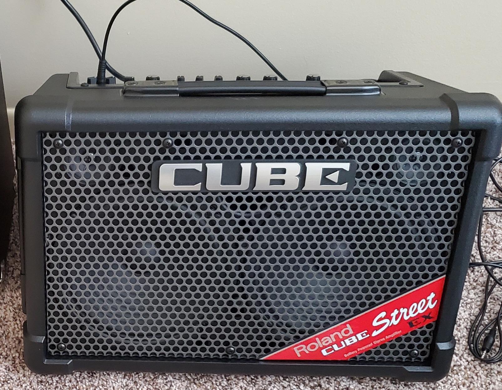 Roland Cube Street EX | Battery-Powered 50W Stereo Amplifier | Clear, Dynamic Sound | Ideal for Outdoor Performances | Supports Mics, Instruments & Audio Devices | COSM Tones for Electric Guitar customer photo 1
