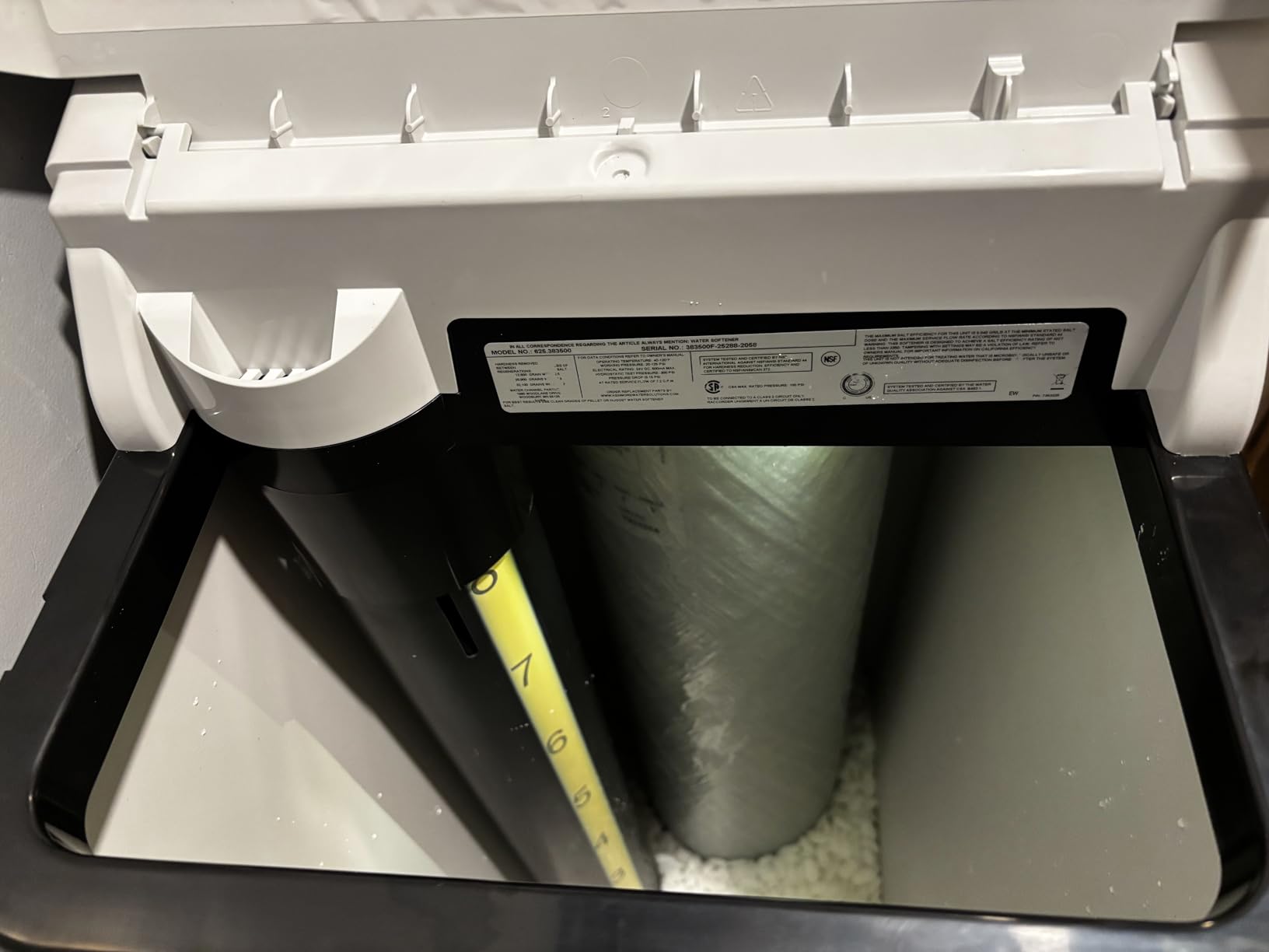 Kenmore 350 Water Softener System - 32,000 Grain Capacity Whole House Hard Water & Iron Reduction - Compact, Easy to Install, Salt Saving Technology customer photo 2