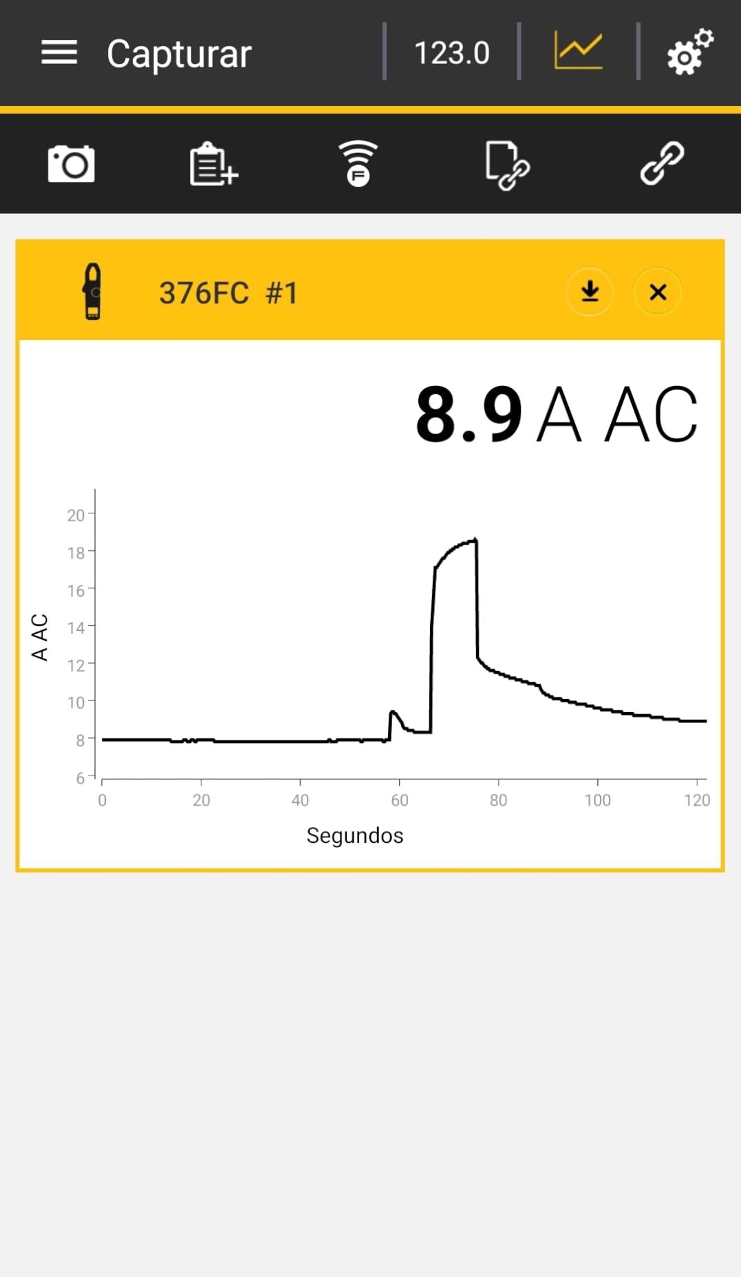 Fluke - FLUKE-376 FC 376 FC 1000A Ac/Dc TRMS Wireless Clamp W/Iflex customer photo 2