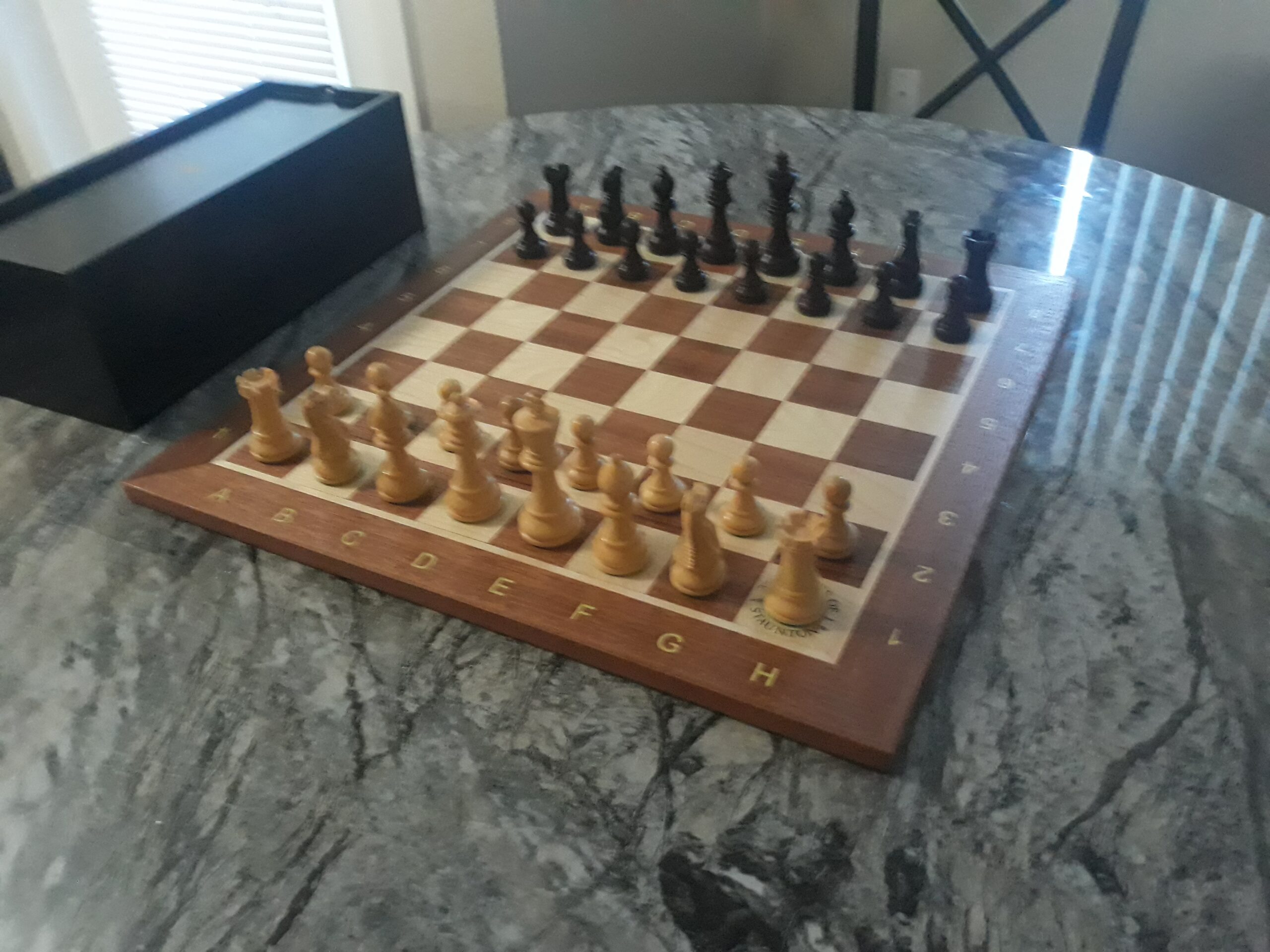 The Library Grandmaster Chess Set, Box, and Board Combination customer photo 1
