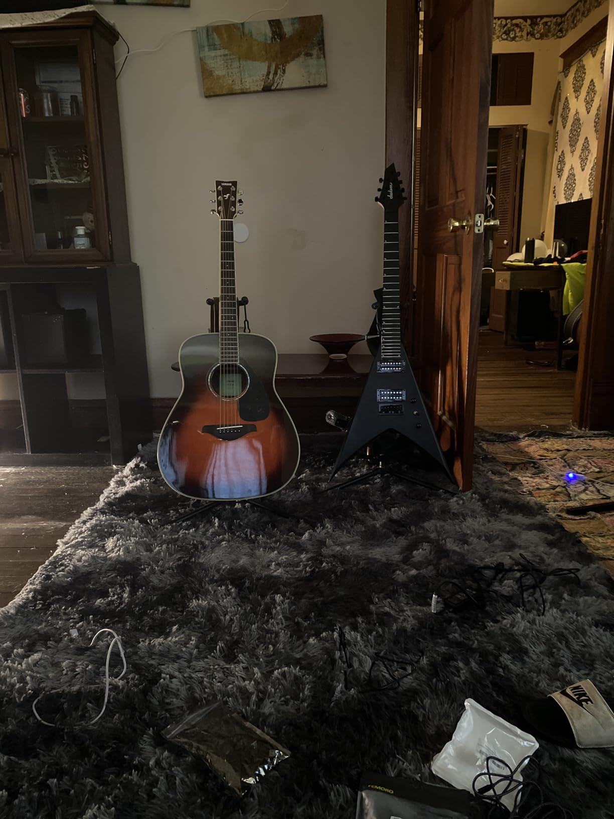 Yamaha FG830 Solid Top Acoustic Guitar, Tobacco Sunburst customer photo 1