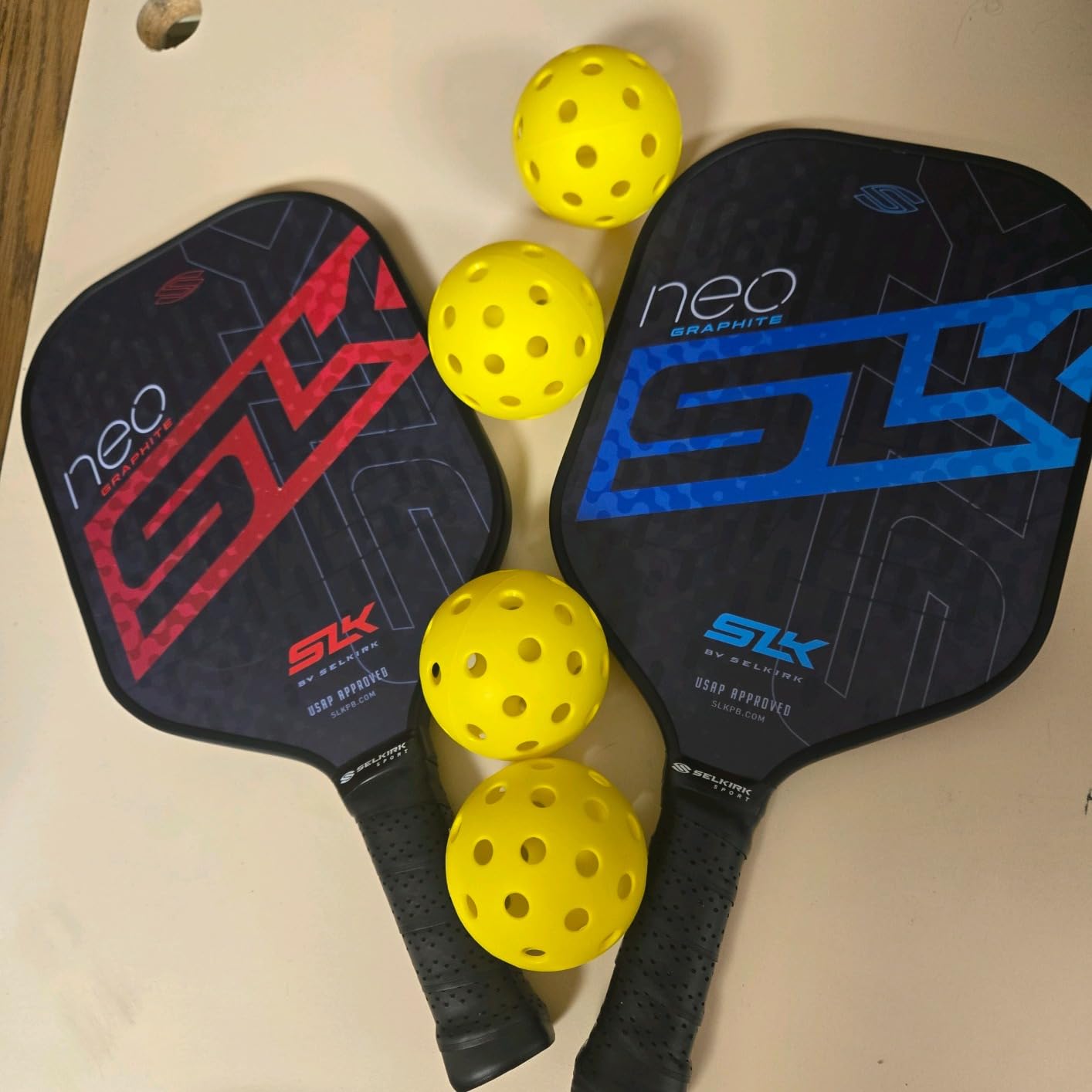 Selkirk Sport SLK Neo Pickleball Paddle Set of 2 | Graphite or Fiberglass customer photo 2