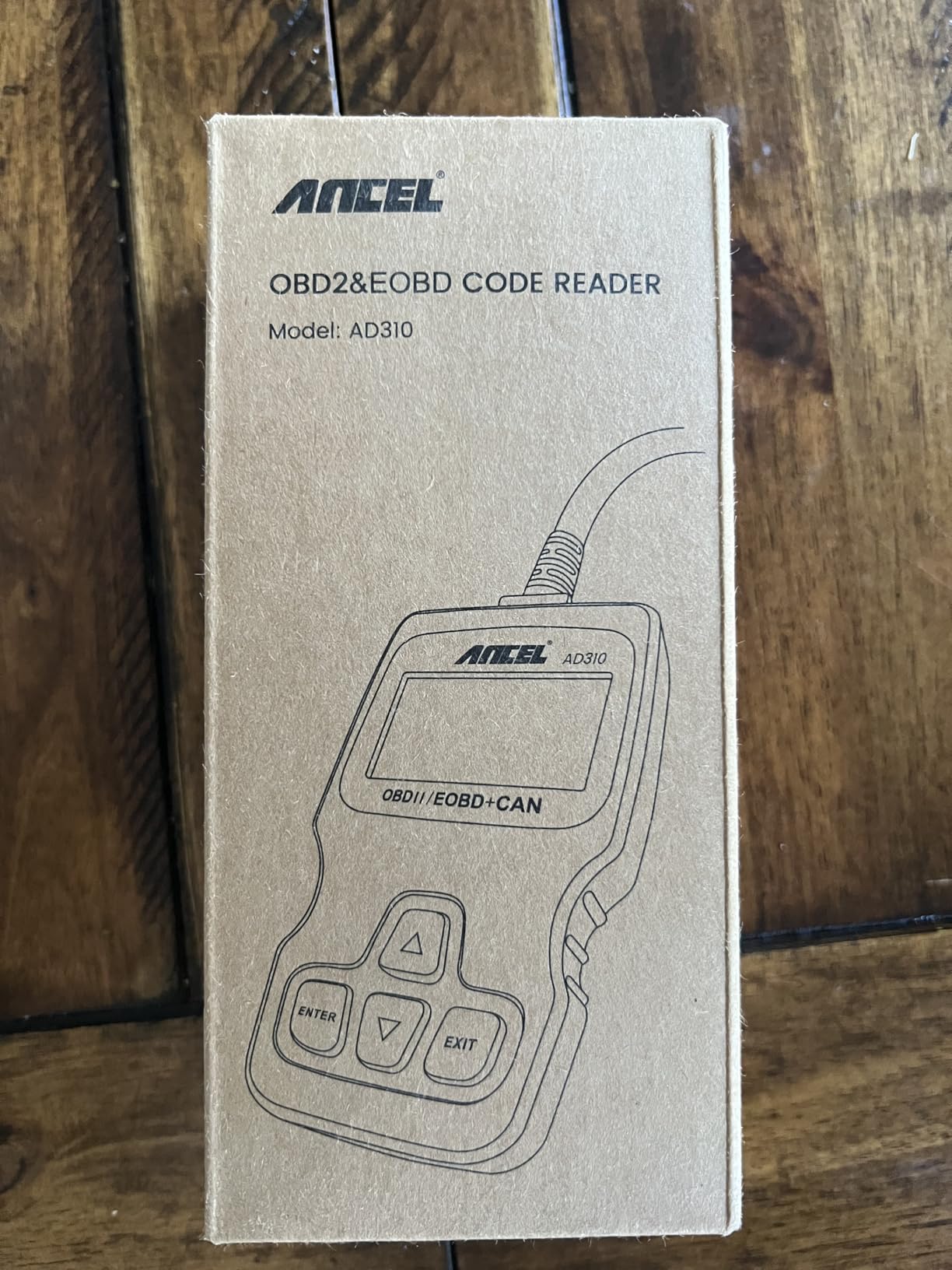 ANCEL AD310 Classic Enhanced Universal OBD II Scanner Car Engine Fault Code Reader CAN Diagnostic Scan Tool, Read and Clear Error Codes for 1996 or Newer OBD2 Protocol Vehicle customer photo 2