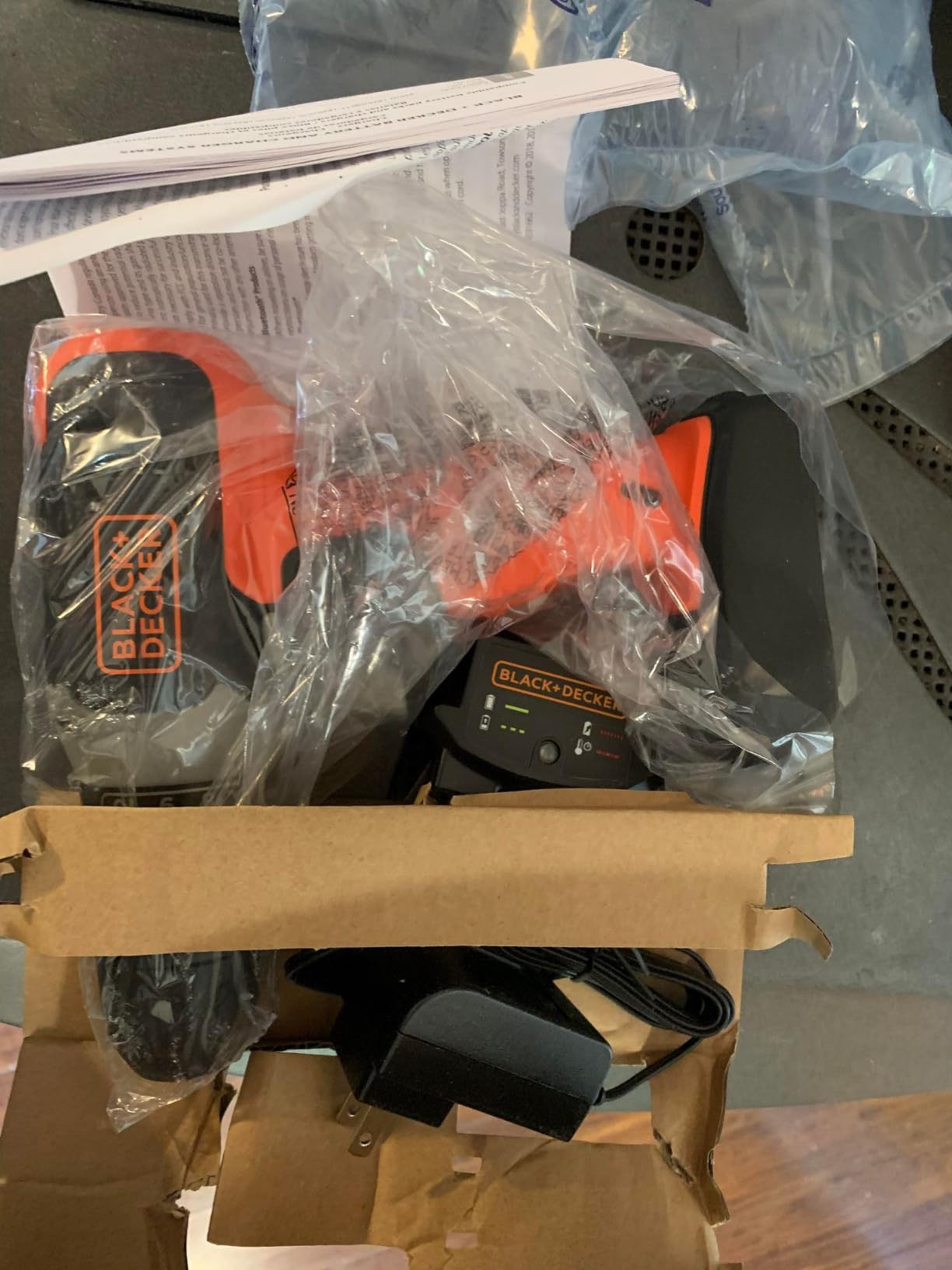 BLACK+DECKER 20V MAX Cordless Drill Kit with Battery, Charger, Includes Double Sided Drill Bit (BCD702C1) customer photo 1
