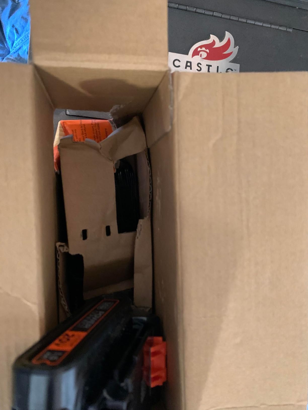 BLACK+DECKER 20V MAX Cordless Drill Kit with Battery, Charger, Includes Double Sided Drill Bit (BCD702C1) customer photo 2