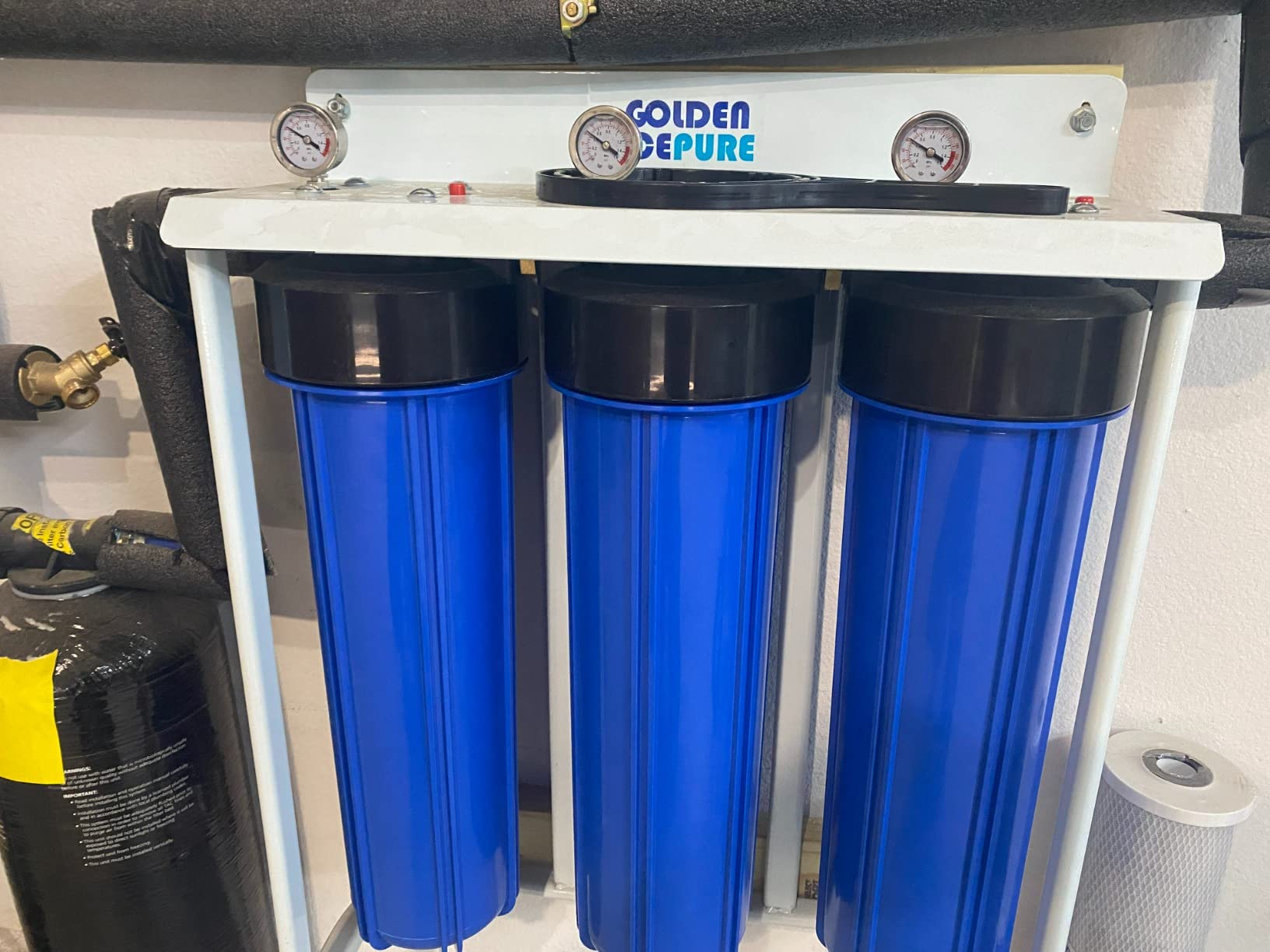 AO Smith Whole House Salt Free Descaler System - Works with City & Well Water Filters - 6yr, 600,000 Gl - Water Conditioner System for Home - AO-WH-DSCLR customer photo 1