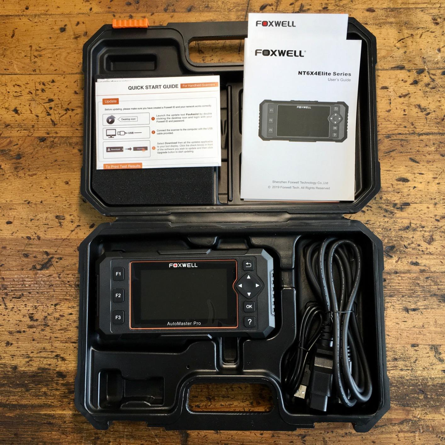 2026 FOXWELL NT624 Elite OBD2 Scanner Upgraded from NT614Elite & NT604Elite Code Reader, All-System OBD2 Scan Tool, 8 Advanced Reset Functions, AutoVIN, Live Data, Lifetime WiFi Free Updates customer photo 1