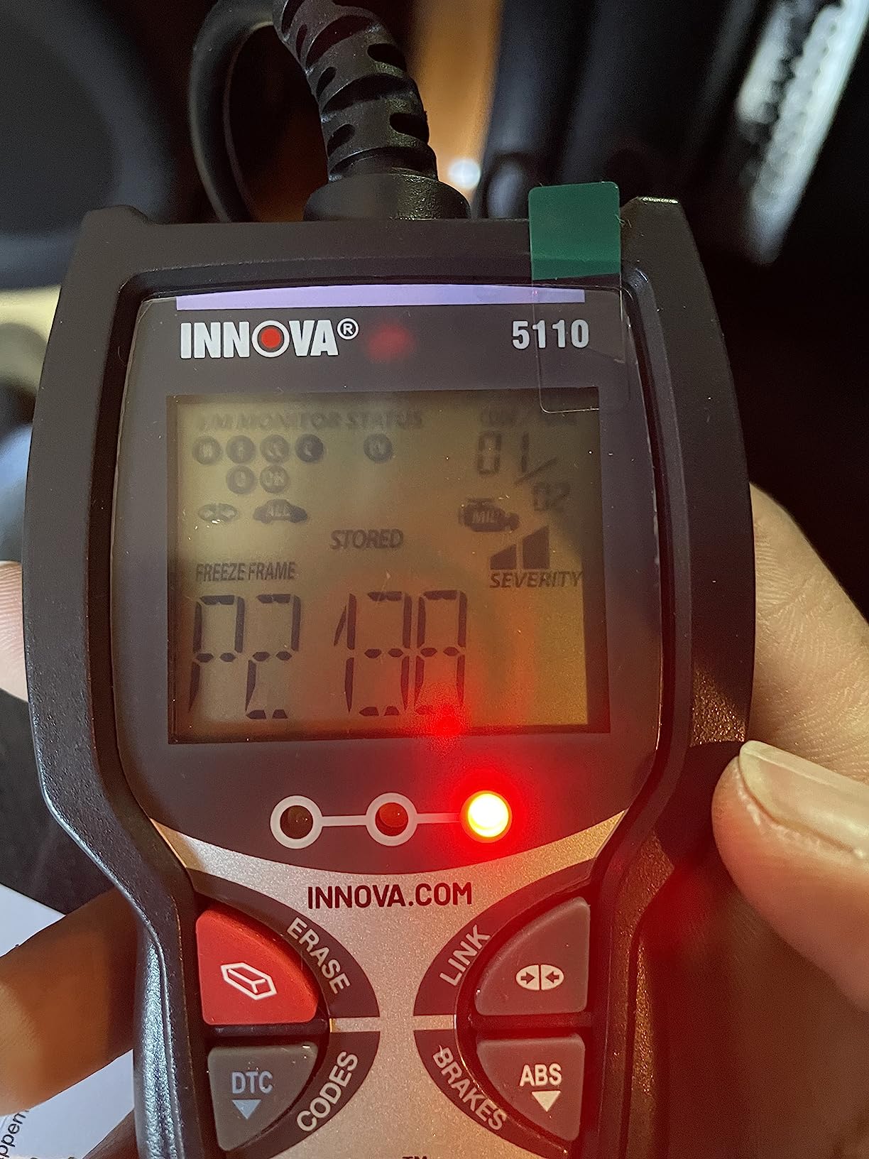 INNOVA 5110 Check Engine Code Reader - Super Simple Car Scanner for All Levels - Works on Most 1996 & Newer OBDII Cars customer photo 2