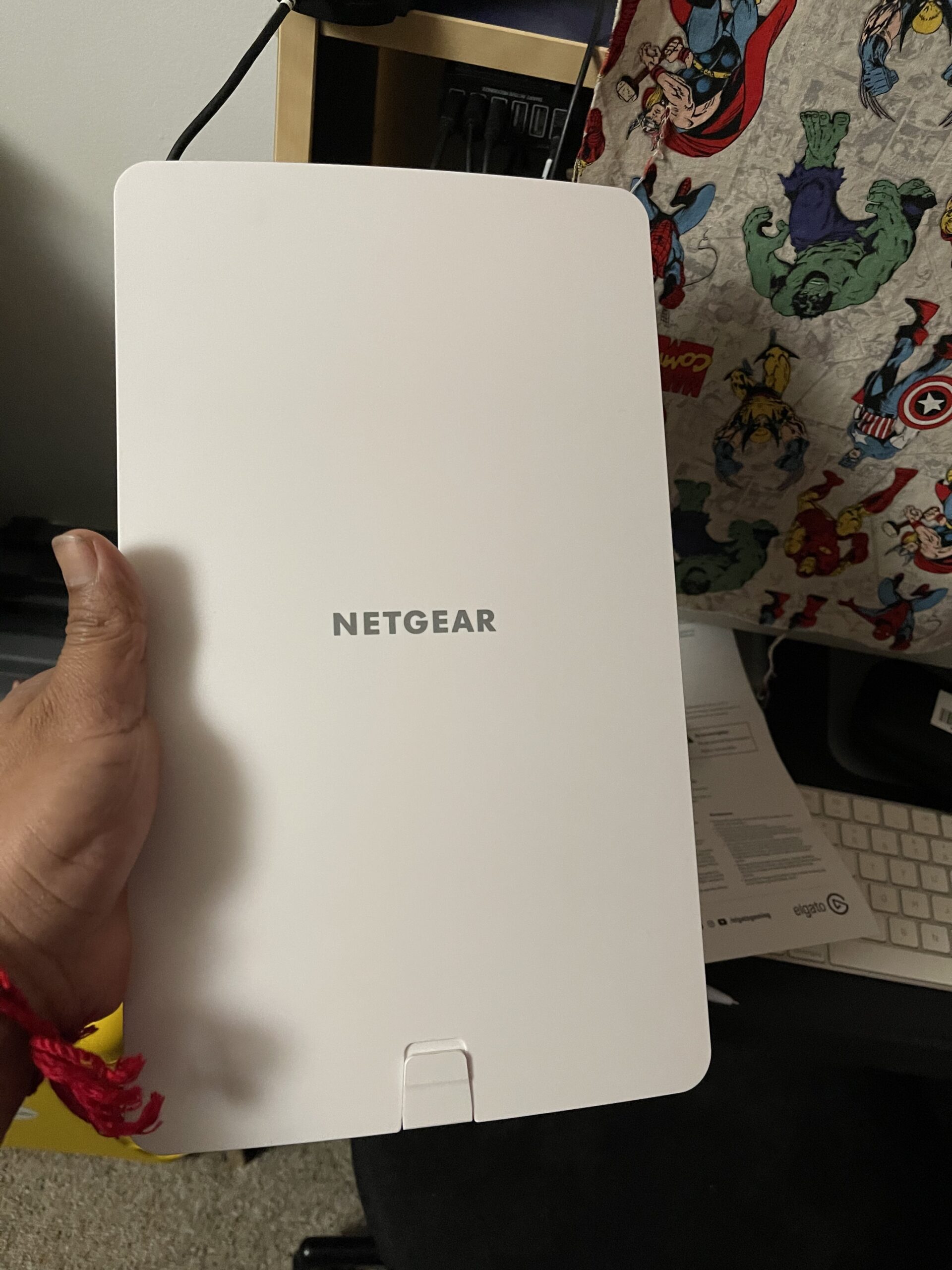 NETGEAR Wireless Outdoor Access Point (WAX610Y) - WiFi 6 Dual-Band AX1800, IP55 Weatherproof, PoE+ Powered, Insight Remote Management customer photo 2