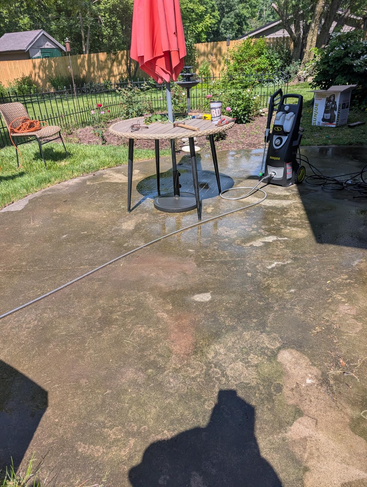 Sun Joe SPX3000-XT1 XTREAM 2,500 PSI Pressure Washer with 14.9A Motor, Includes 4 Quick-Connect Nozzles, High-Pressure Hose, Garden Hose Adapter, and 35-Foot Power Cord customer photo 1