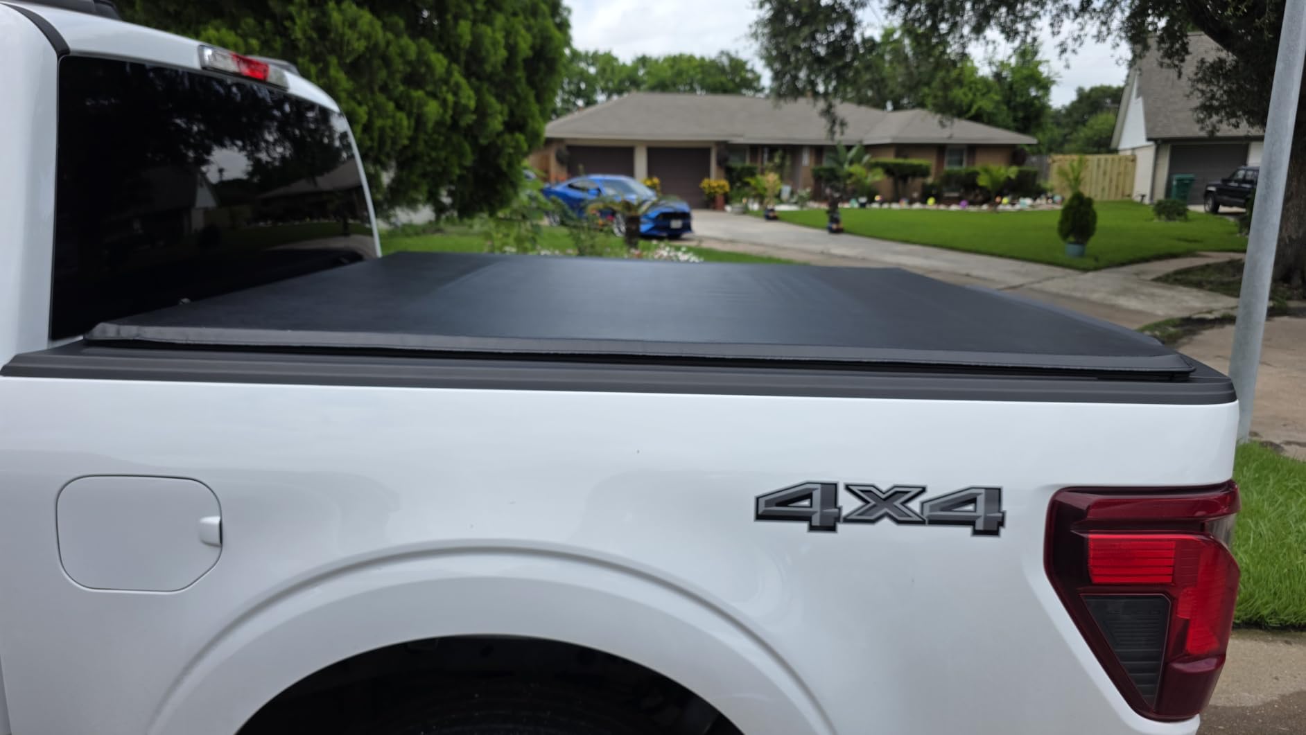 MOSTPLUS 5.5FT Roll-Up Soft Vinyl Truck Bed Tonneau Cover Compatible for Ford F150 F-150 2009-2025 2026 Short Bed On Top (67Inch) customer photo 1