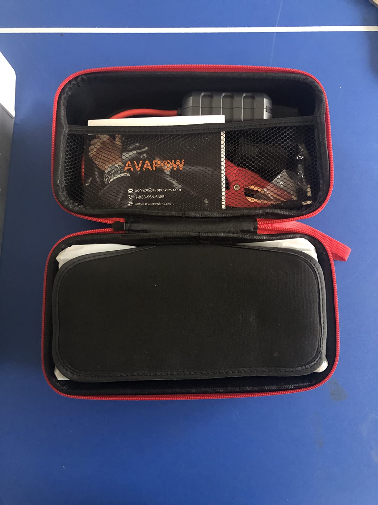 AVAPOW 6000A Car Battery Jump Starter Portable (12V DC Output for All Gas or up to 12L Diesel), Jump Box for Car Battery with USB3.0 Power Bank, Jump Pack with SOS Bright Light customer photo 2