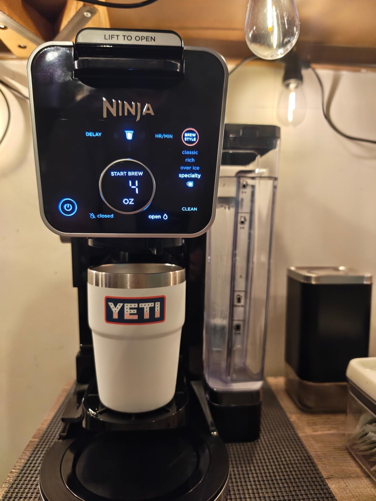 Ninja Specialty Drip Coffee Maker | DualBrew Pro Specialty Coffee Machine w/ Frother, Paper Filter | Brew with Pods & Grounds, K Cups Compatible | 4 Brew Styles, 13 Cup to Pot Sizes | Black, CFP301 customer photo 2