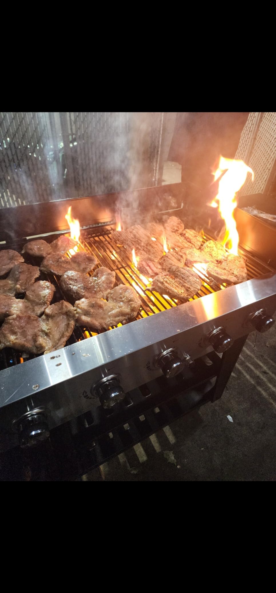 Royal Gourmet 8-Burner Gas Grill, 104,000 BTU Liquid Propane Grill, Independently Controlled Dual Systems, Outdoor Party or Backyard BBQ, Black customer photo 2