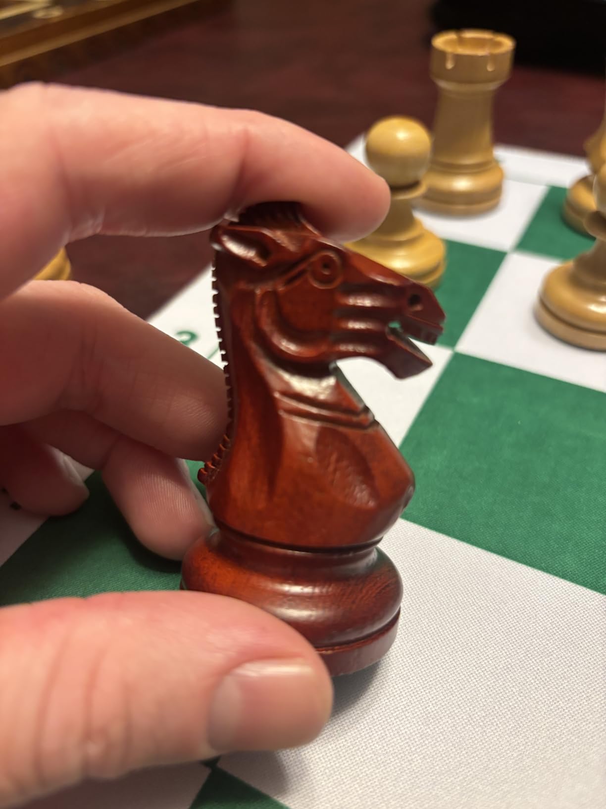 Grand Master Staunton Tournament Chess Set Pieces - King Size: 3-3/4