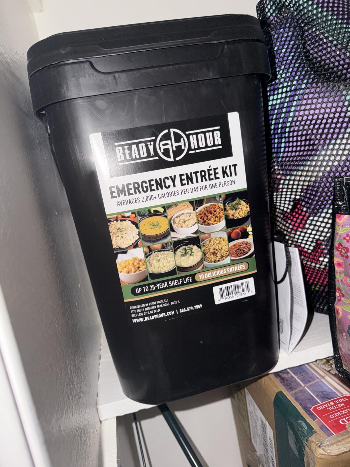 Ready Hour 120 Serving Entree Bucket - Freeze Dried Emergency Food Supply - Survival Meals with Long Shelf Life - Prepper Essentials customer photo 1