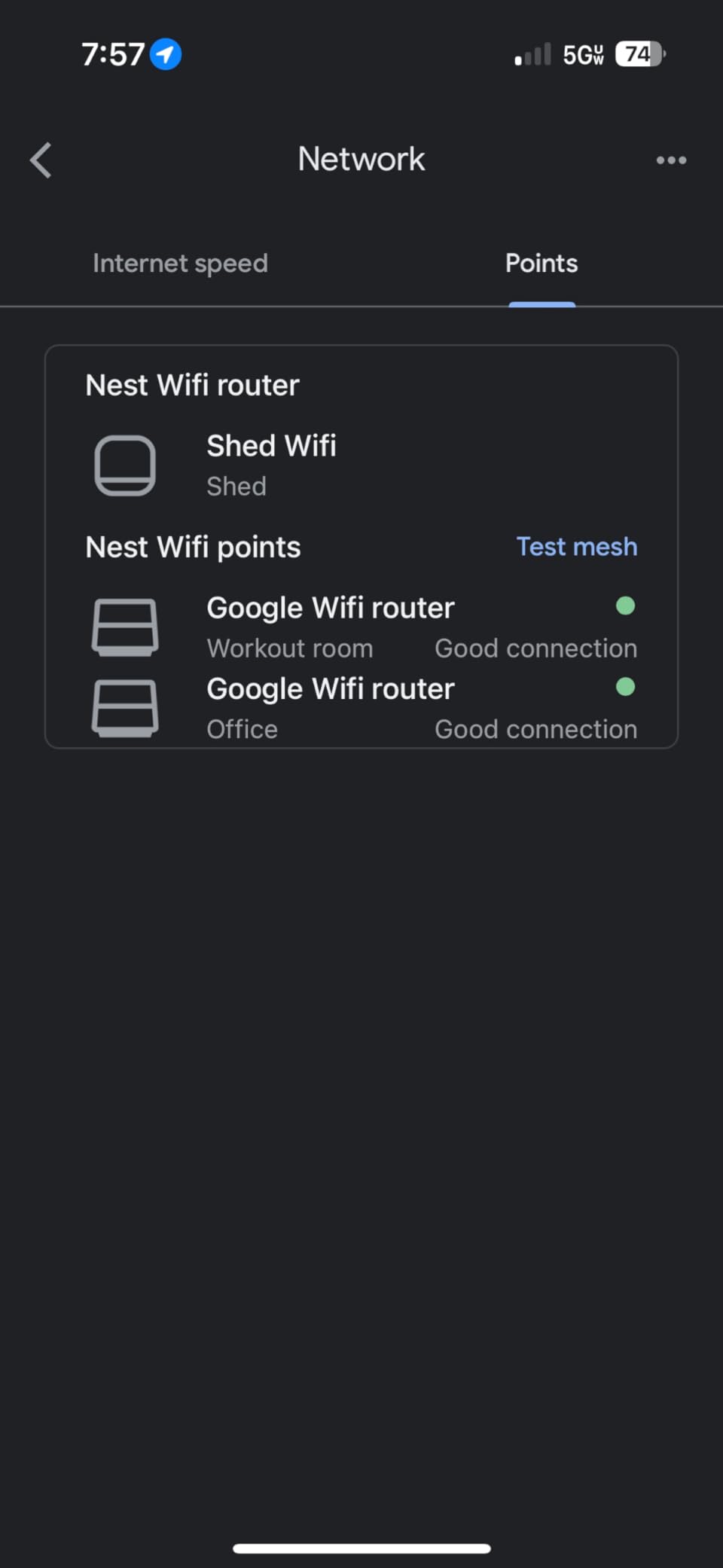 Google Nest WiFi Pro - 6E - Reliable Home Wi-Fi System with Fast Speed and Whole Home Coverage - Mesh Router - 3 Pack - Snow customer photo 1