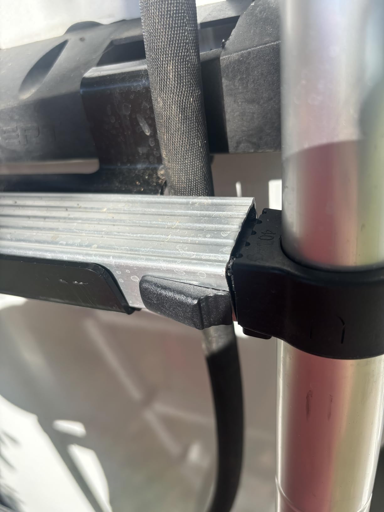 RecPro RV Telescoping Ladder 12.5ft Compatible with Lippert On-The-Go Prepped Units customer photo 2