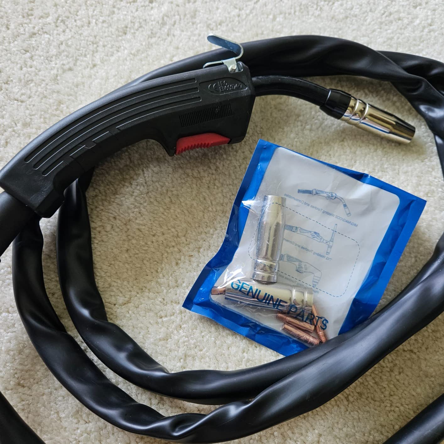 GZ GUOZHI 140A MIG Welder, 3 in 1 Welder FLUX MIG/ARC/Lift TIG Multi-Process Mig Welder, 110V IGBT Inverter Gasless Welder, Welding Machine 110v Flux Core Welder with Welding Gun customer photo 2