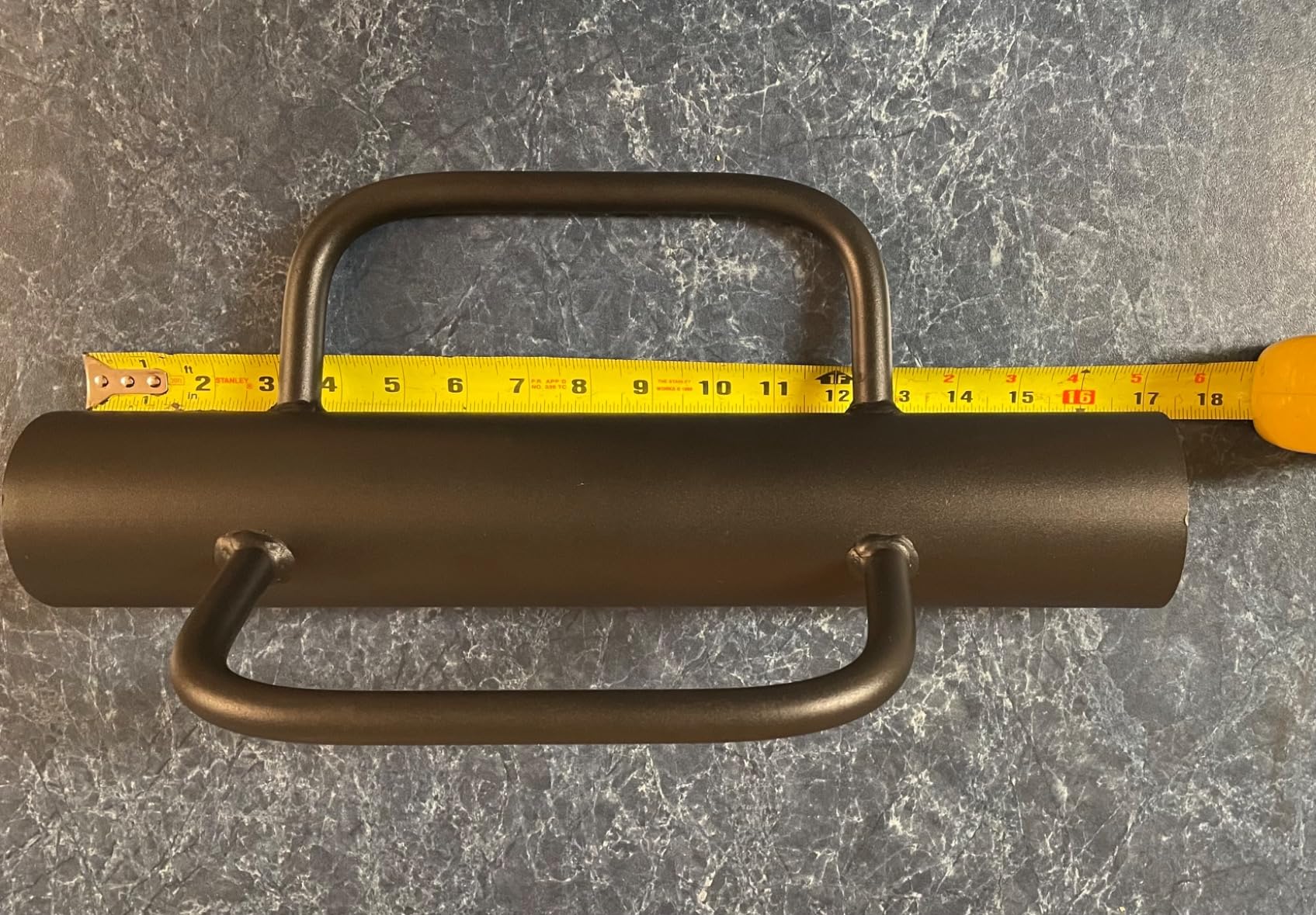 Black Fence Post Driver，16.5 Inch T Post Driver,12LB Hand Post Pounder with Handle, Heavy Duty Post Hole Diggers customer photo 2