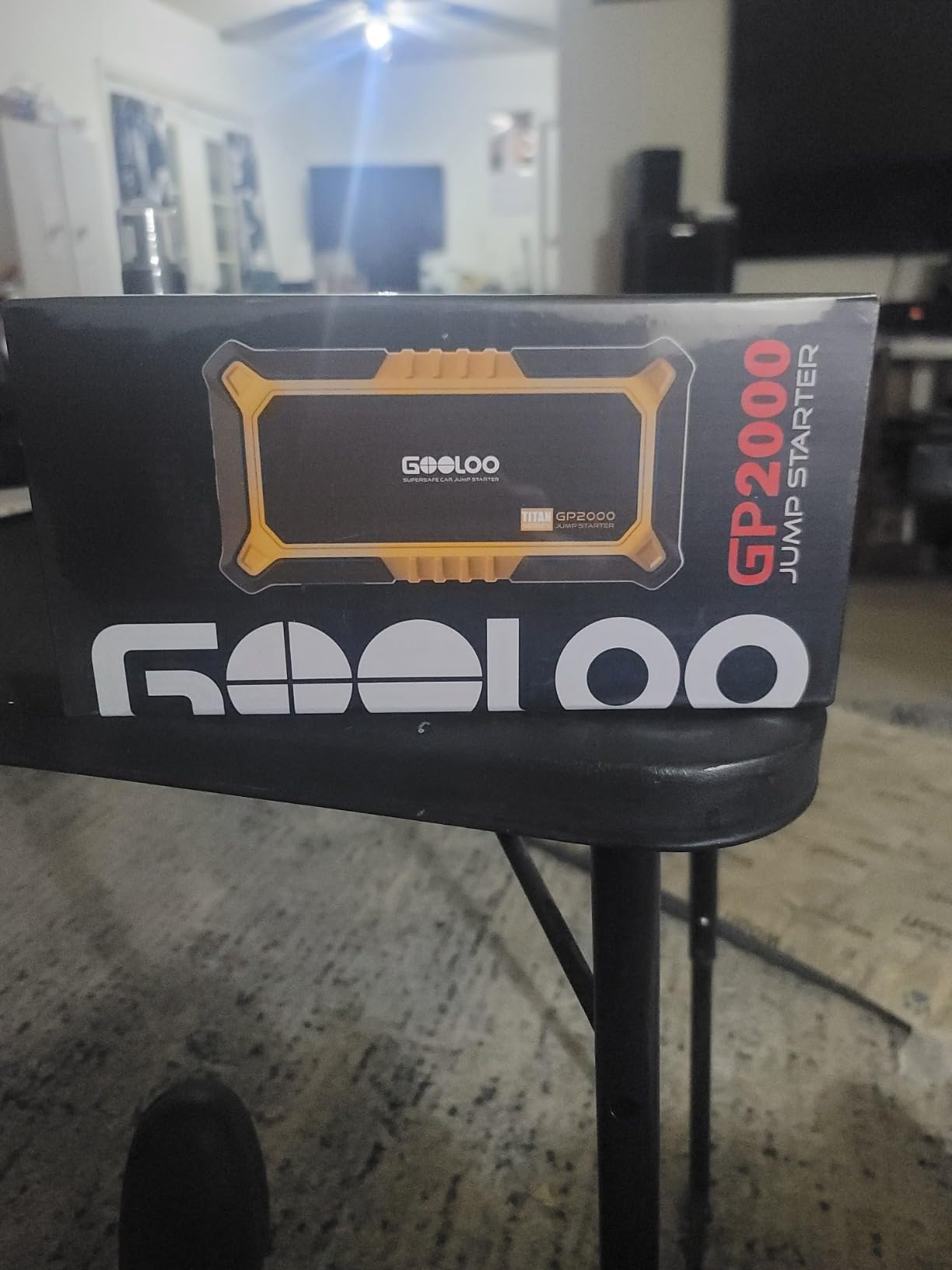 GOOLOO New GP2000 Jump Starter, 12V 2000A Car Jumper Starter (Up to 8.0L Gas, 6.0L Diesel Engines), SuperSafe Portable Battery Charger, Auto Lithium Box Booster Pack with USB Quick Charge customer photo 2