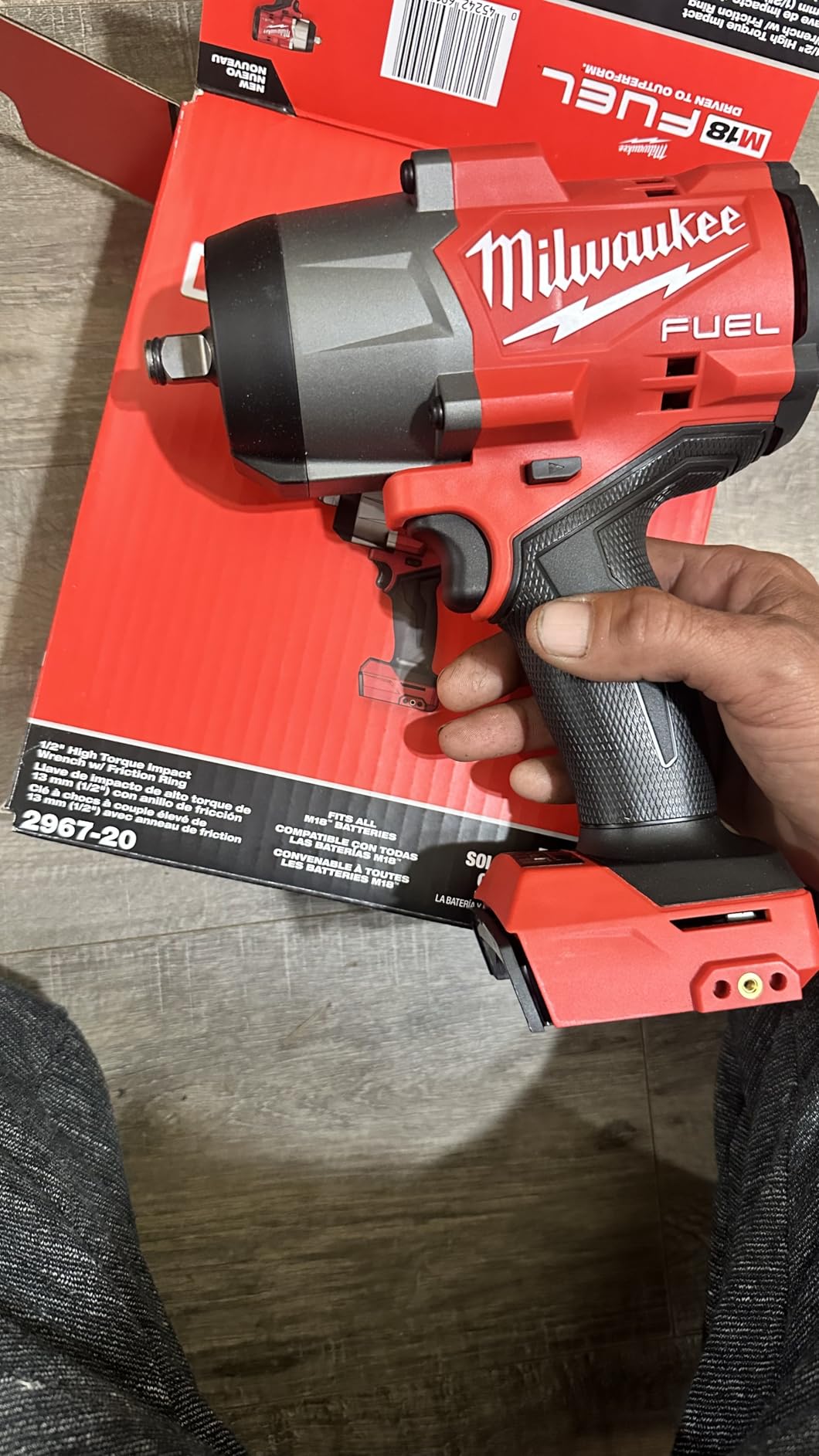 Milwaukee Electric - M18 Fuel 1/2 HIGH Torque Impact Wrench W/FRICTION Ring customer photo 1