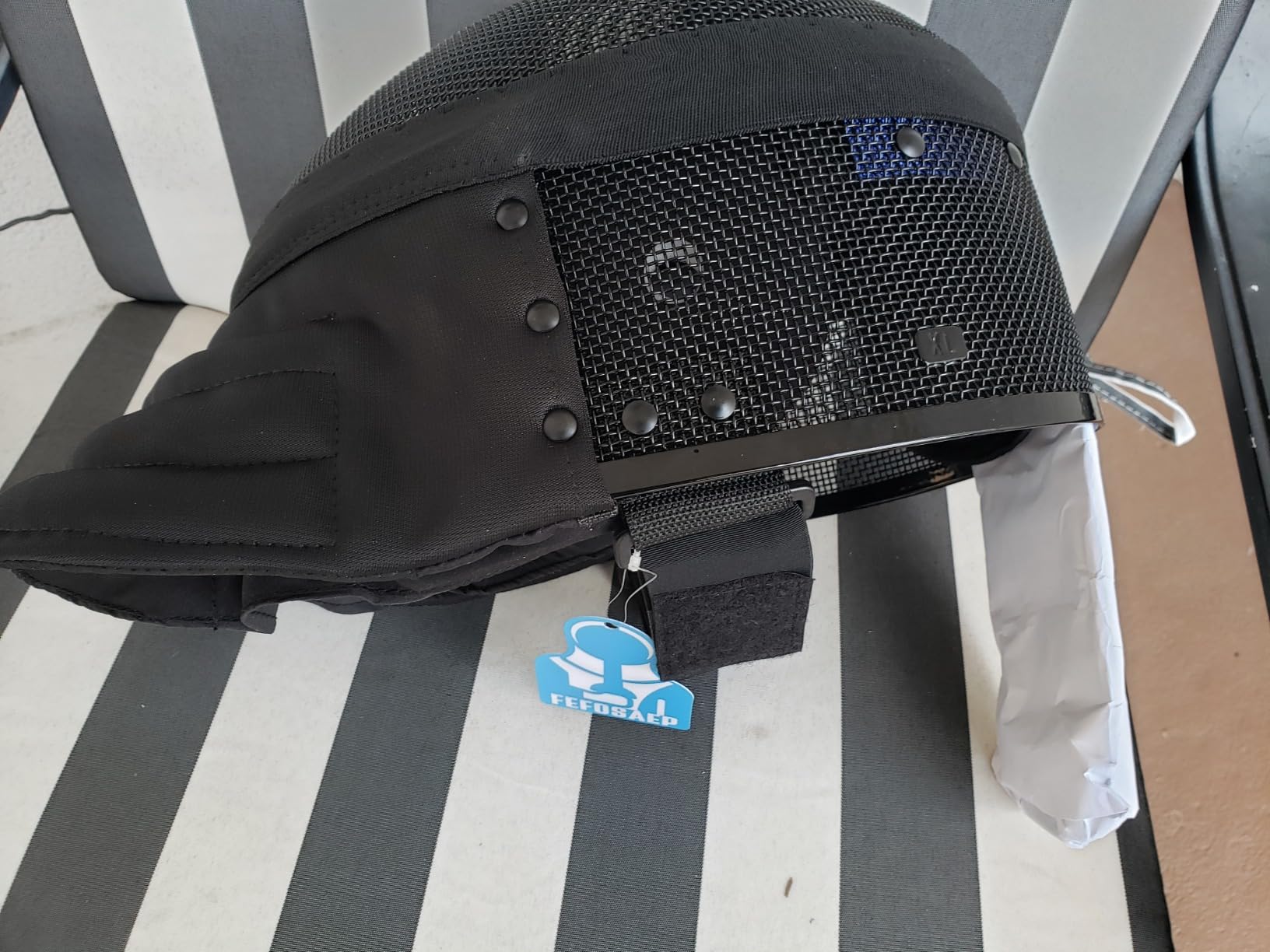 Coach Fencing Mask - 350N Mask with Removable Lining - CE Certified Coach Fencing Helmet customer photo 1