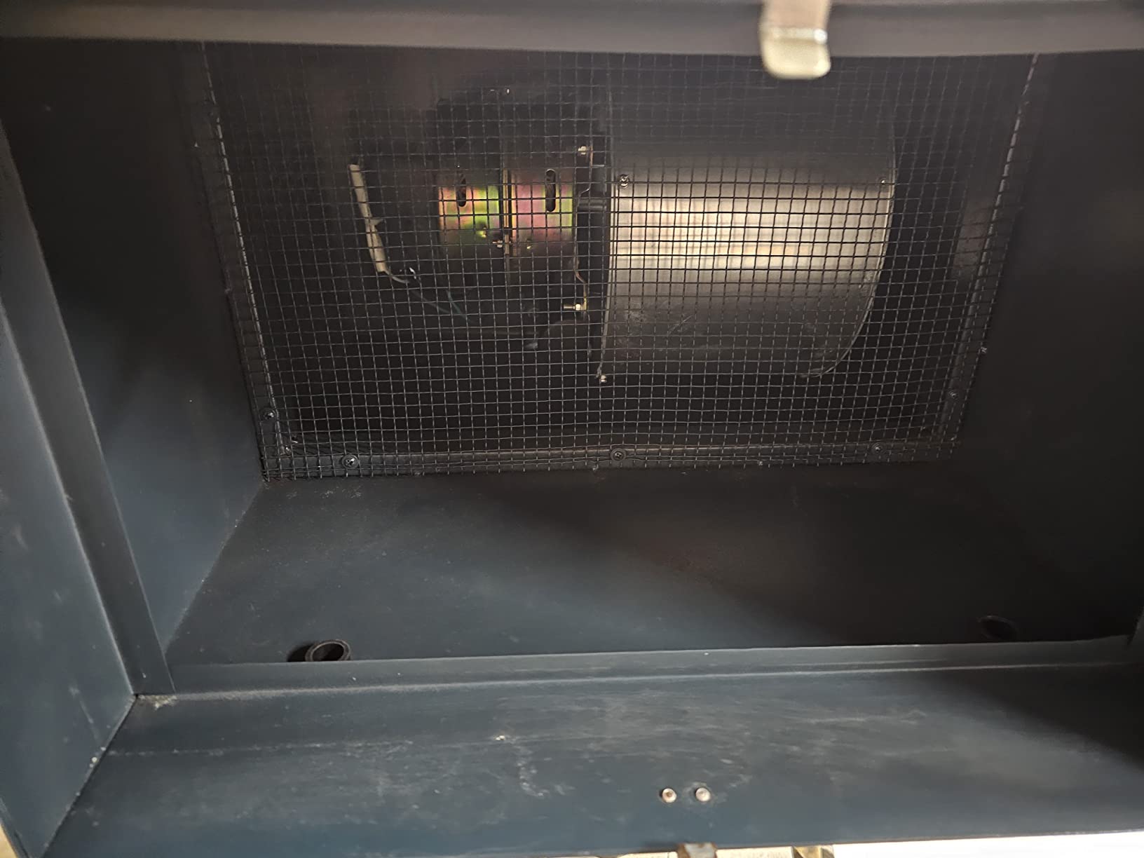POWERTEC 3-Speed Remote Controlled Air Filtration System (300/350/400 CFM) w/Extra Inner & Outer Filter, Hanging Air Filter for Woodworking, Workshop & Garage (AF4001C) customer photo 2