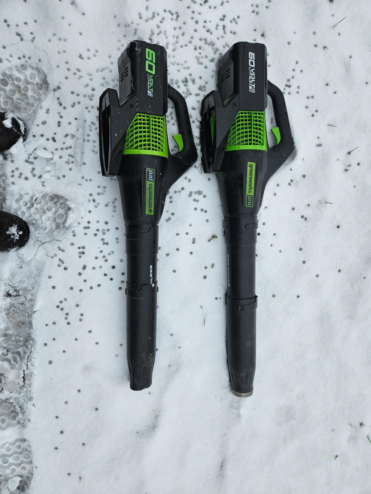Greenworks 60V (610 CFM / 130 MPH) Cordless Leaf Blower for Wet Leaves customer photo 2