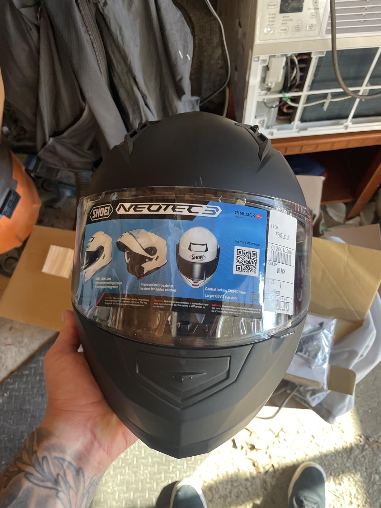 Shoei Neotec 3 Modular Motorcycle Helmet customer photo 2