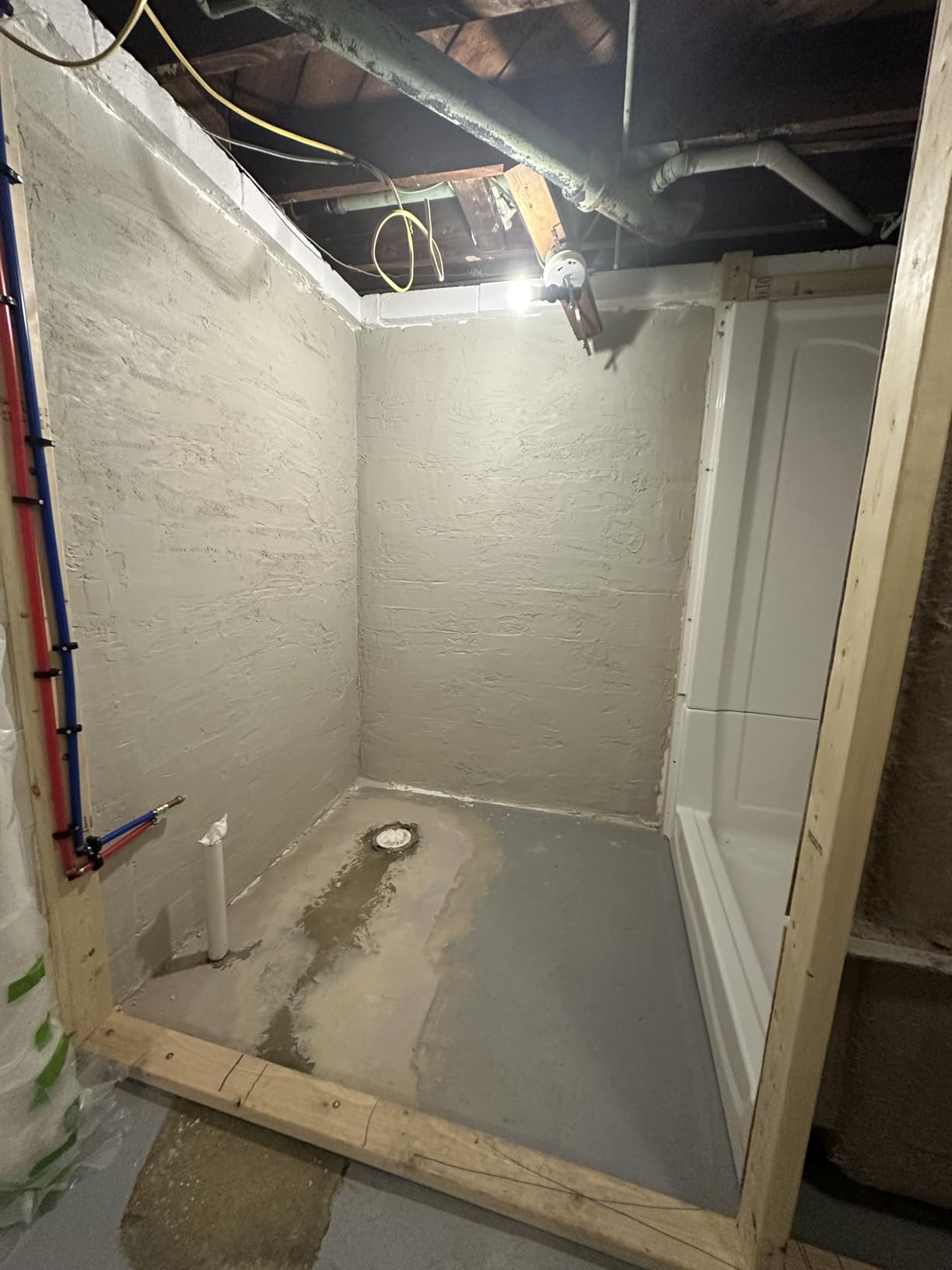 SureCrete SureSpray Microcement Concrete Overlay | White | 45 lb | Sprayable & Trowelable Resurfacer customer photo 1