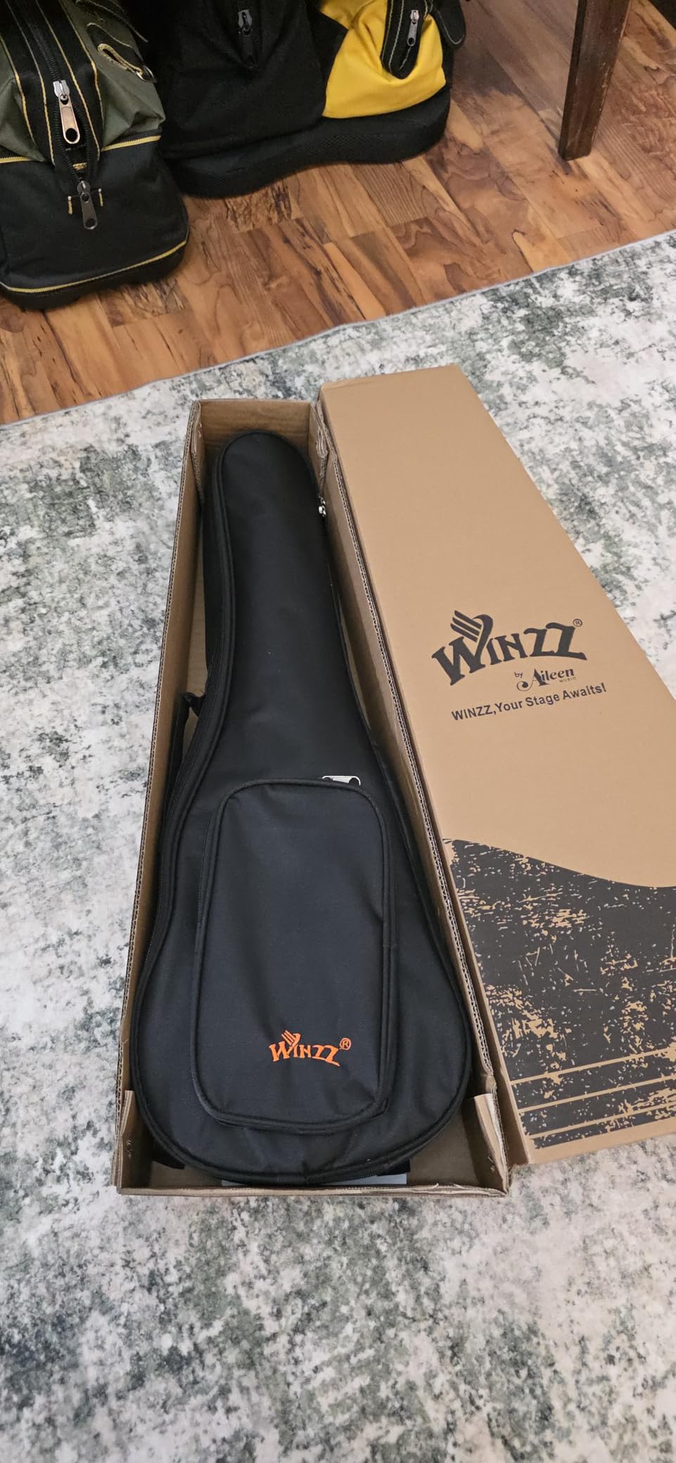 Winzz Soprano Ukulele for Kids and Adults Beginner, 21 Inch Mahogany Ukelele Starter Kit with Chord Chart and Capo, Unique Design Gifts customer photo 1