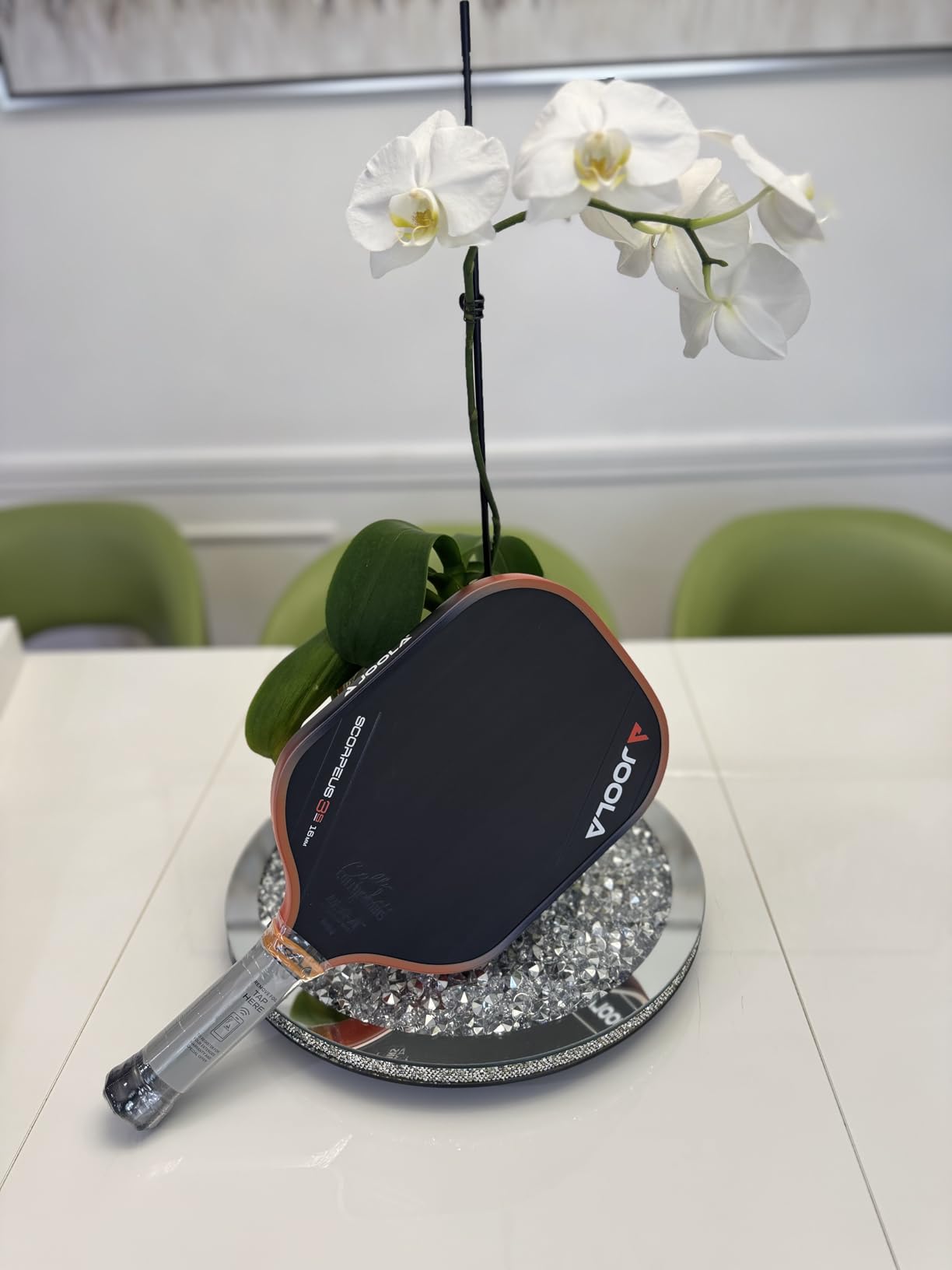 JOOLA 3S Pickleball Paddles - Raw Carbon Fiber Surface for Power & Spin, Elongated, Wide Body & Aero Curve Designs - UPA-A Certified customer photo 1