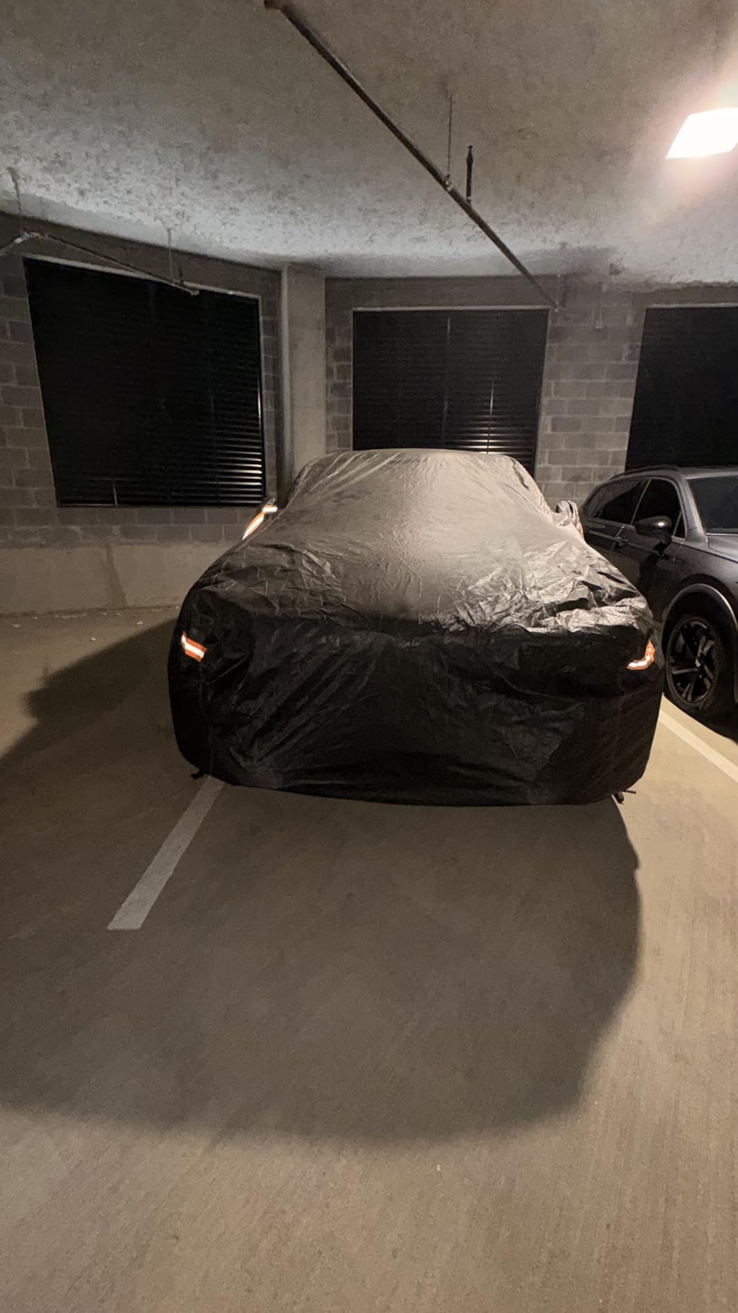 6 Layer Heavy Duty Car Cover Waterproof All Weather Protection with Cotton Liner, Full Exterior Outdoor Cover for Sun Rain Snow UV Protection, Fits Sedan 186-193 inches customer photo 1