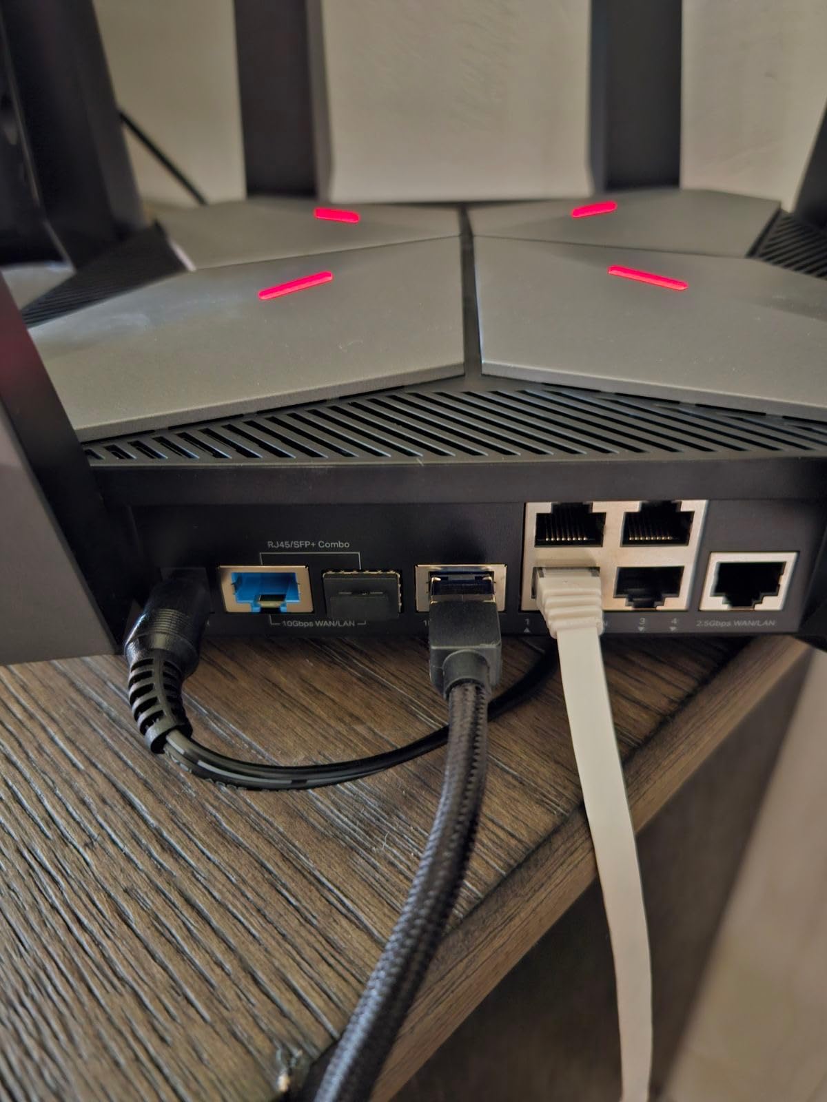 TP-Link Tri-Band AXE5400 Wi-Fi 6E Gaming Router Archer GXE75 | 6-Stream 5.4 Gbps | 1x2.5G + 4x1G Ports, USB 3.0 | Exclusive Acceleration, Gaming Port & Panel, RGB Lighting customer photo 2