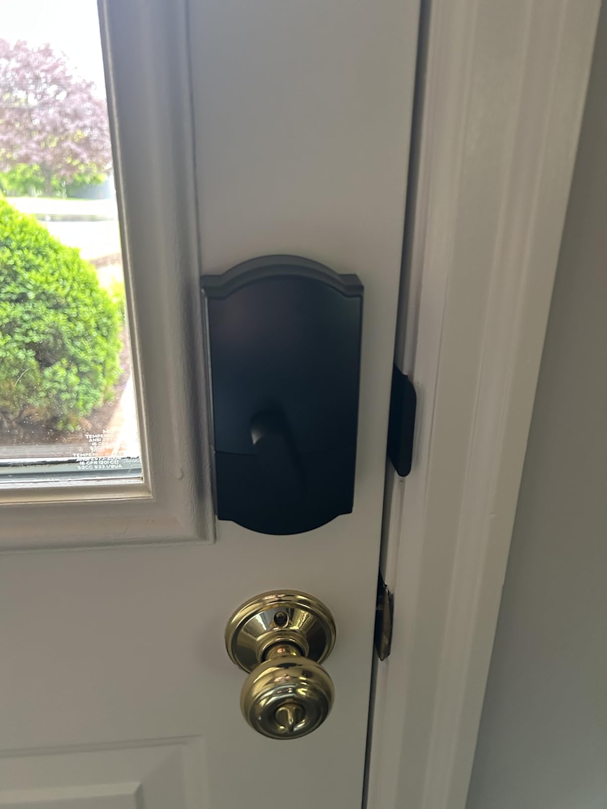Schlage Arrive Smart Wi-Fi Deadbolt Lock with Keypad, Keyless Entry Front Door Lock, App Control, Alexa and Google Home Compatible, Satin Nickel, BE459WB CAM 619 customer photo 1