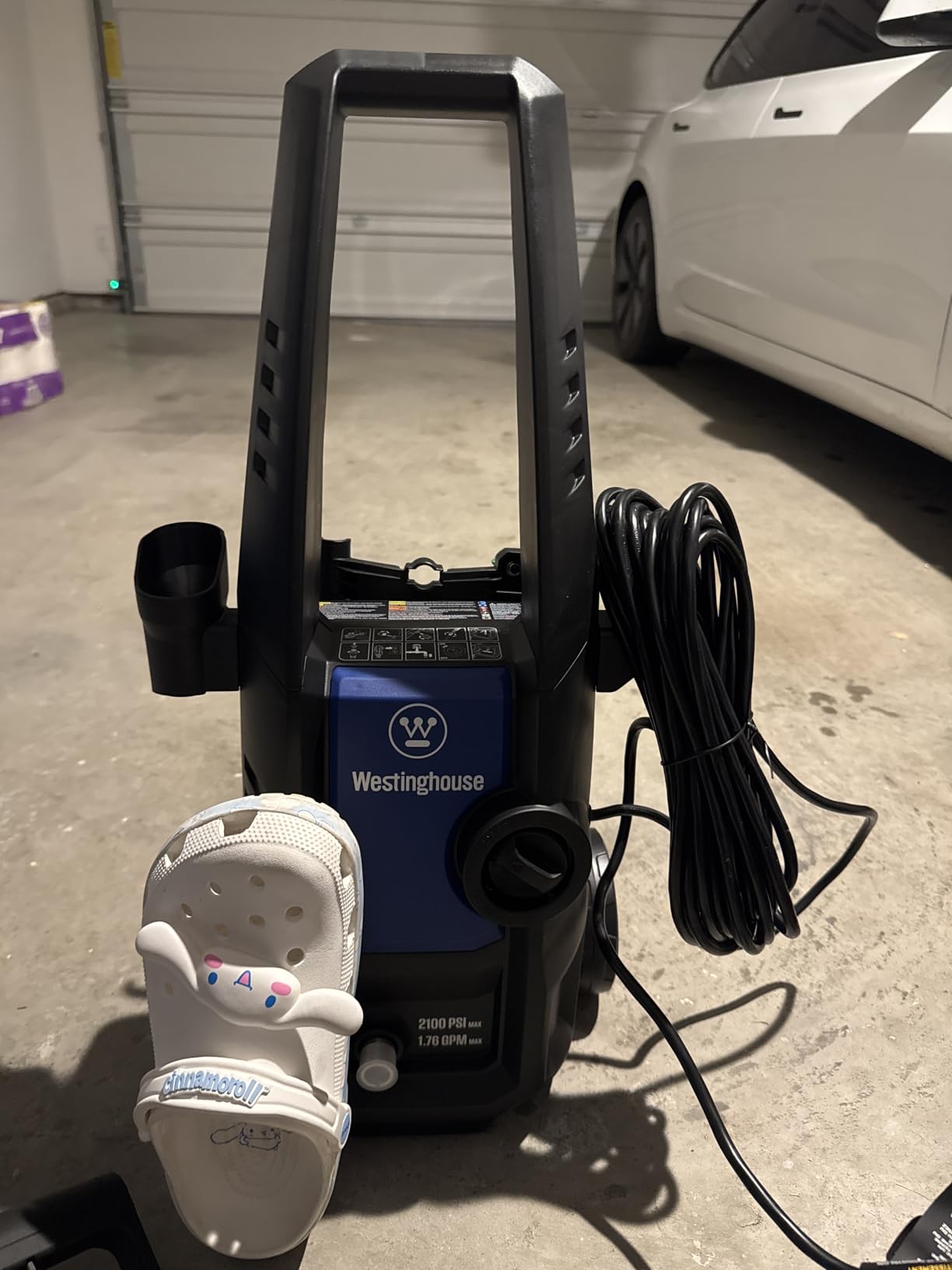 Westinghouse ePX3050 Electric Pressure Washer, 2100 Max PSI 1.76 Max GPM with Foam Cannon and Turbo Nozzle, for Cars/Fences/Driveways/Home/Patios customer photo 1