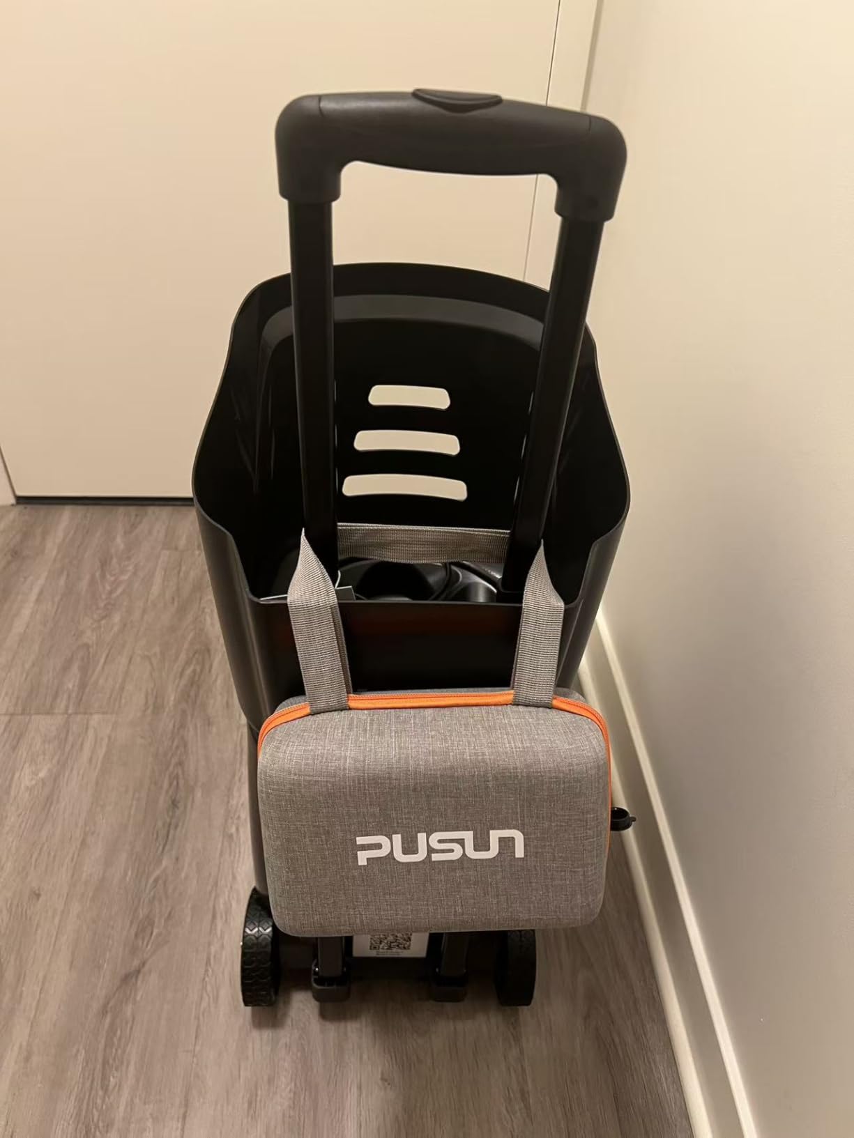 PUSUN PT-Smart Tennis Ball Machine: App Control with 12 Built-in Training Modes, 6-Level Spin, 28-Point, 75 MPH, 32.6 lbs, 100+ Ball, 5H Battery, Portable, for Tennis/Padel, Training, Practice, Beginners to Pros customer photo 2