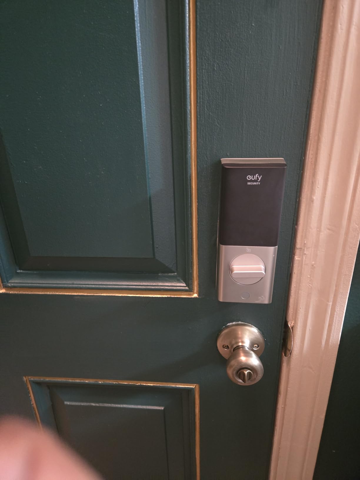 Philips Wi-Fi Door Lock, WiFi Smart Lock Keyless Entry Deadbolt for Front Door, Compatible with Alexa & Google Assistant, Remote Control, Built-in WiFi, APP Fingerprint Passcode Unlock, Auto Locking customer photo 1