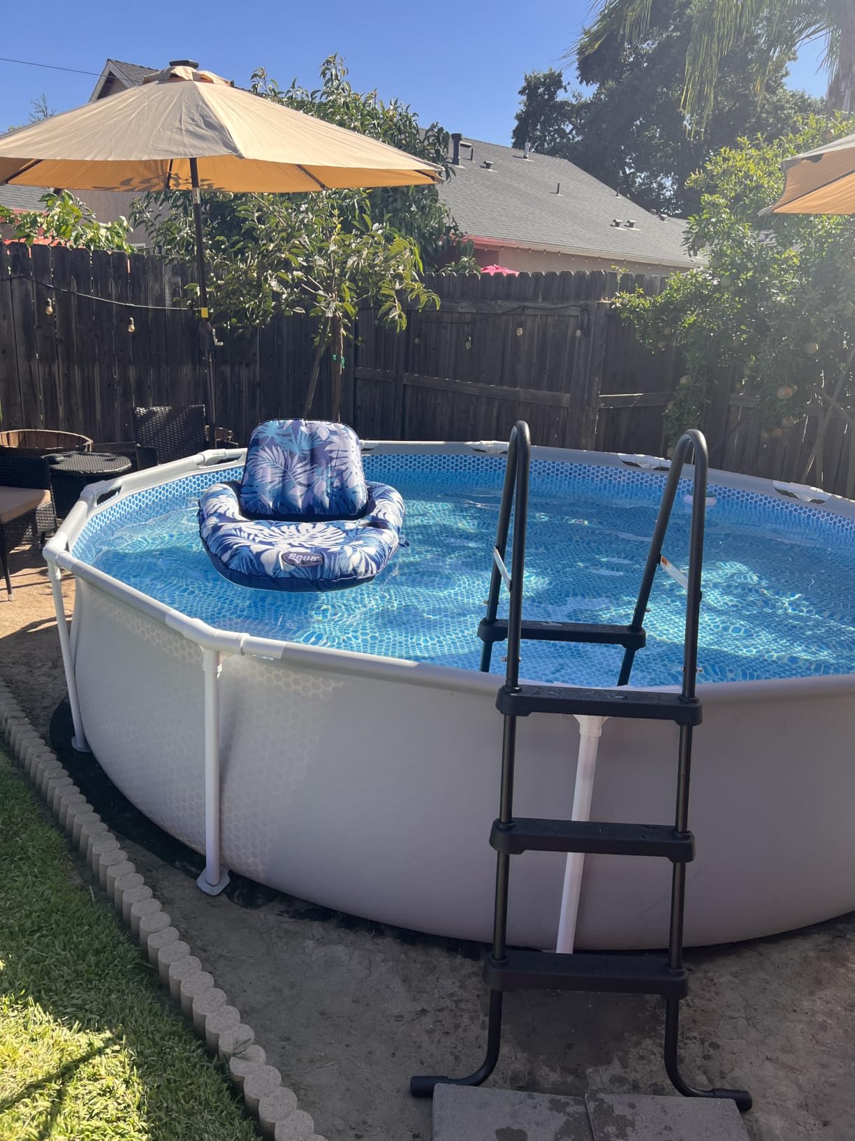 INTEX 26711EP 12Ft X 30In Prism Frame Premium Above Ground Swimming Pool Set with Filter Pump customer photo 1