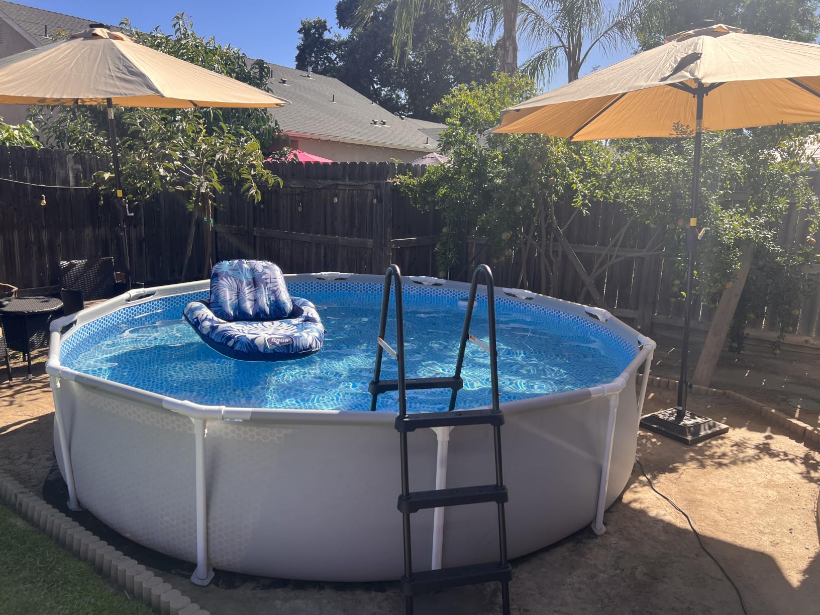 INTEX 26711EP 12Ft X 30In Prism Frame Premium Above Ground Swimming Pool Set with Filter Pump customer photo 2