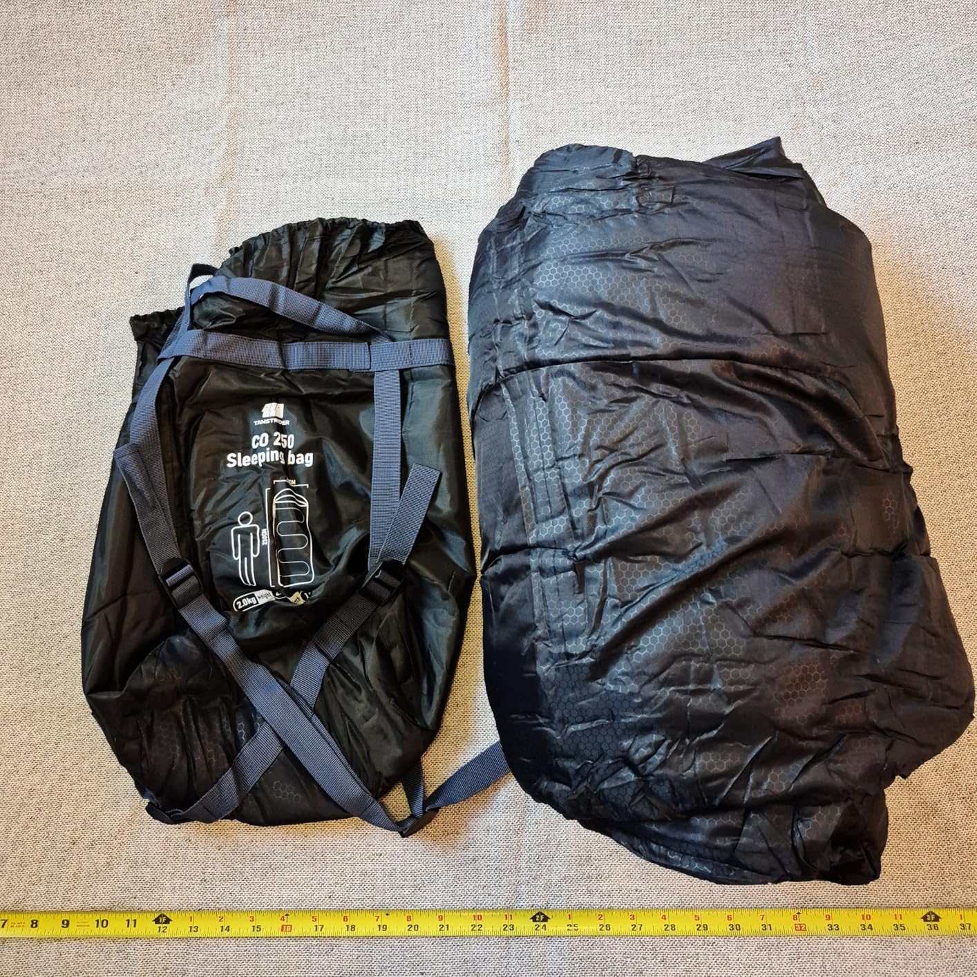 TANSTRIDER XXL 4-Season Sleeping Bag 90x39 customer photo 2