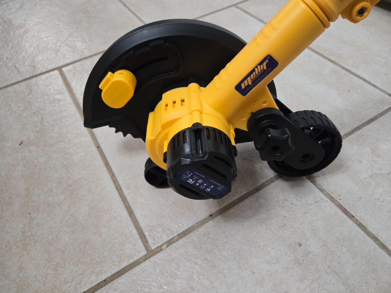 Brushless Lawn Edger Compatible with DeWalt 20v Battery (Tool ONLY), Electric Cordless Edger/Trencher, 9'' Blade, 3 Position Adjustable Depth, 180 Handle, Lightweight with Rear Wheel for Landscaping customer photo 2