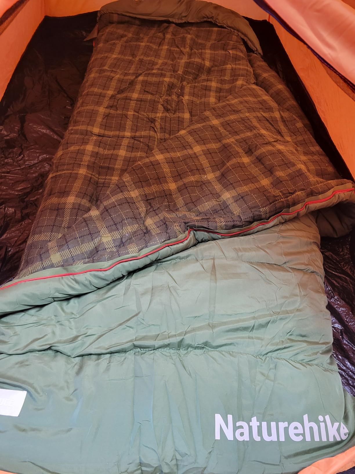 Naturehike Big & Tall Flannel Sleeping Bag XXL customer photo 2