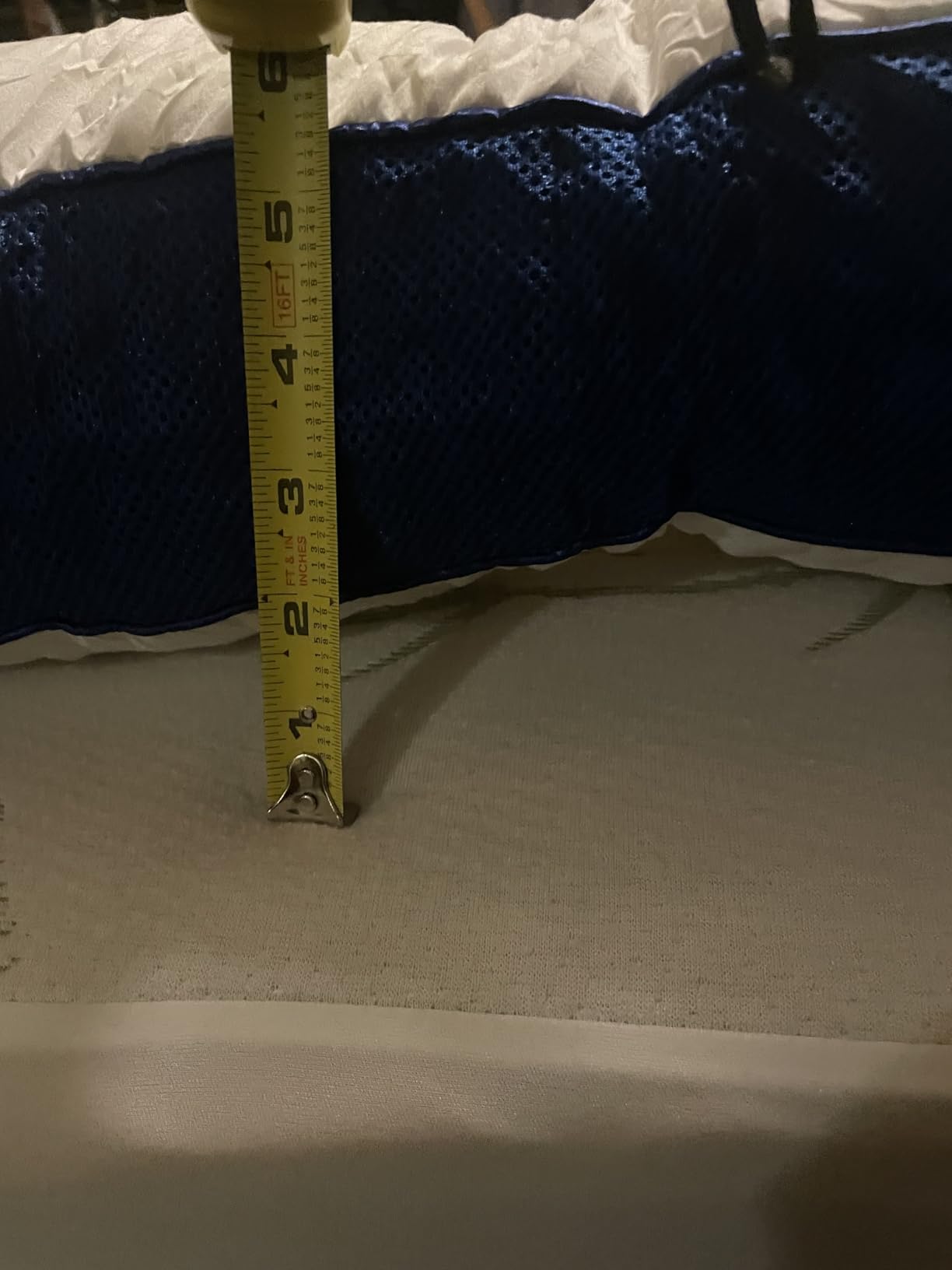 WhatsBedding 5 Inch Memory Foam Mattress Topper Queen for Back Pain, Filled with Fluffy Soft Breathable Stuffing, Thick Supportive Pillow Top Queen Mattress Topper customer photo 1