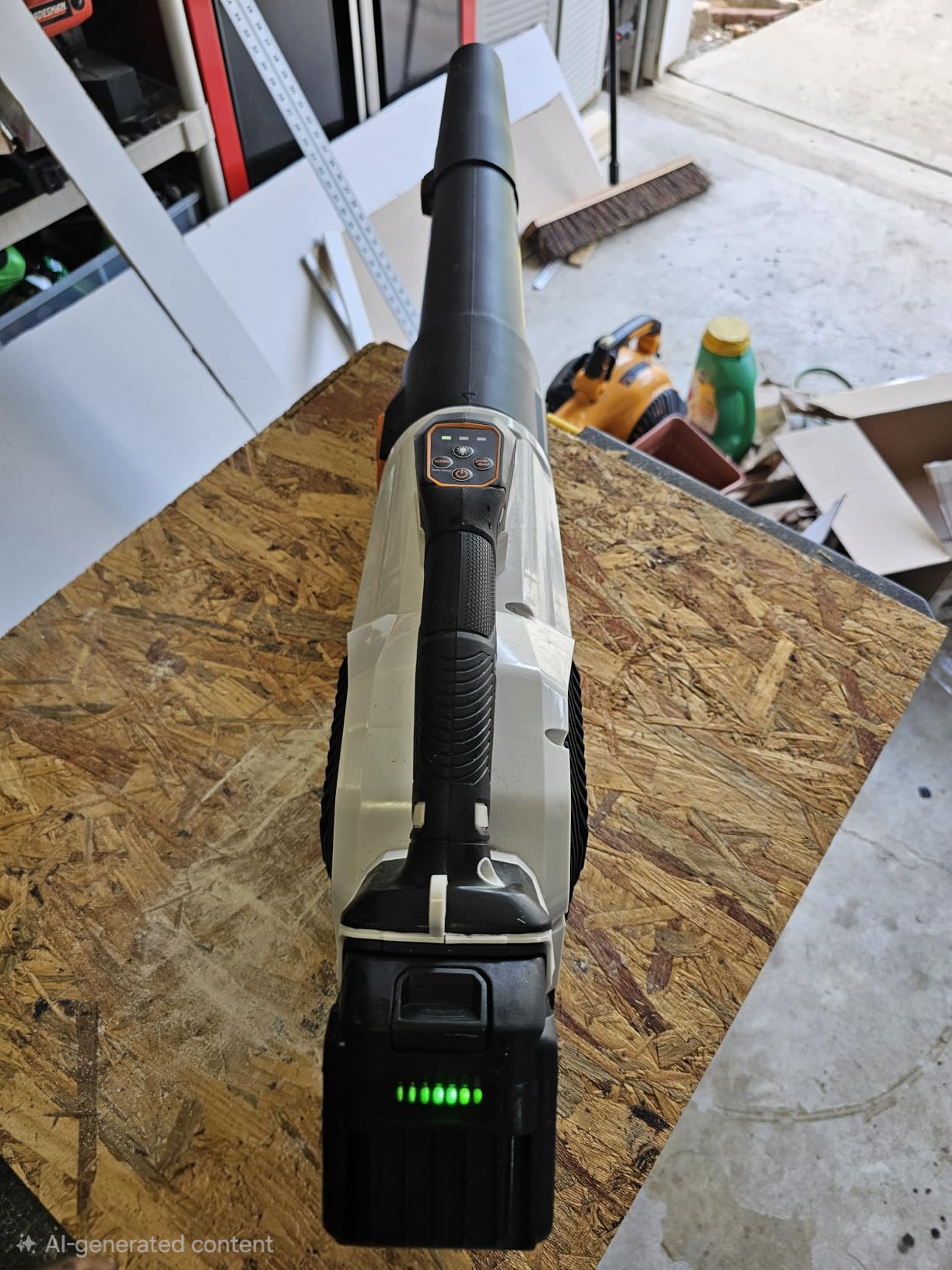 Sihuird Leaf Blower Cordless 765CFM with 2x7.8Ah Batteries - SL9501 customer photo 1