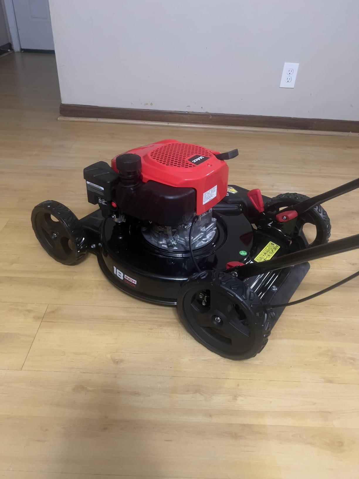 PowerSmart 22-Inch Self Propelled Gas Lawn Mower, 170cc 4-Cycle OHV Engine, 3-in-1 Mulch/Bag/Side Discharge, 6 Cutting Heights customer photo 1