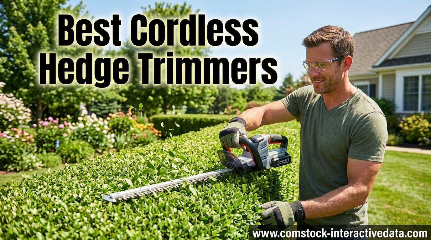 Best Cordless Hedge Trimmers