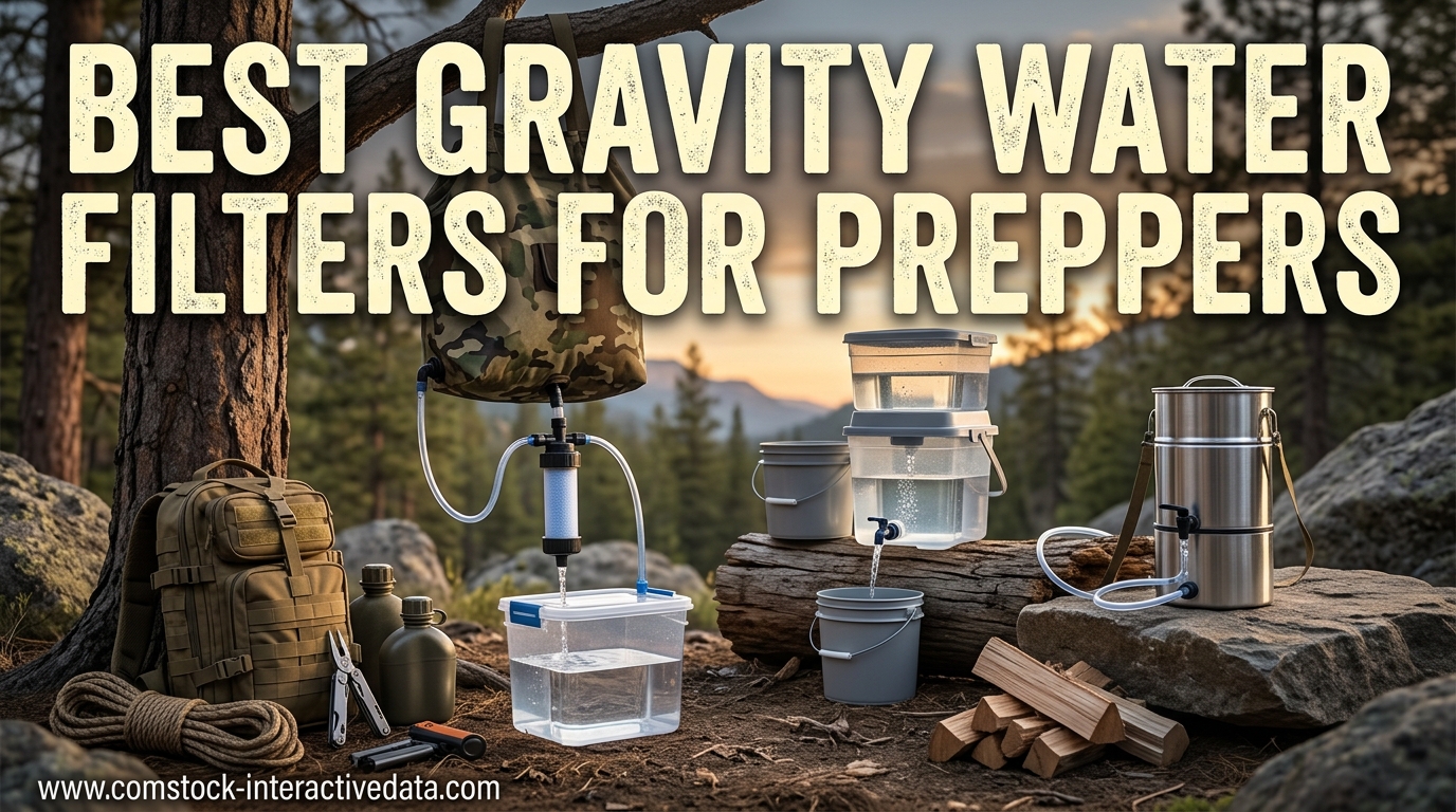 Best Gravity Water Filters for Preppers
