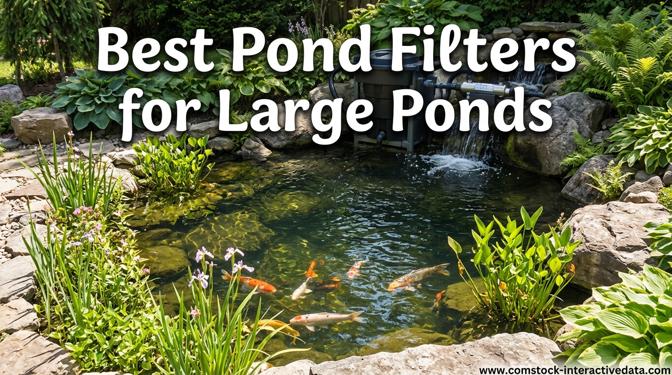 Best Pond Filters for Large Ponds